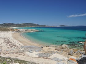 Beaches around Castle Rock Flinders Island Tasmania