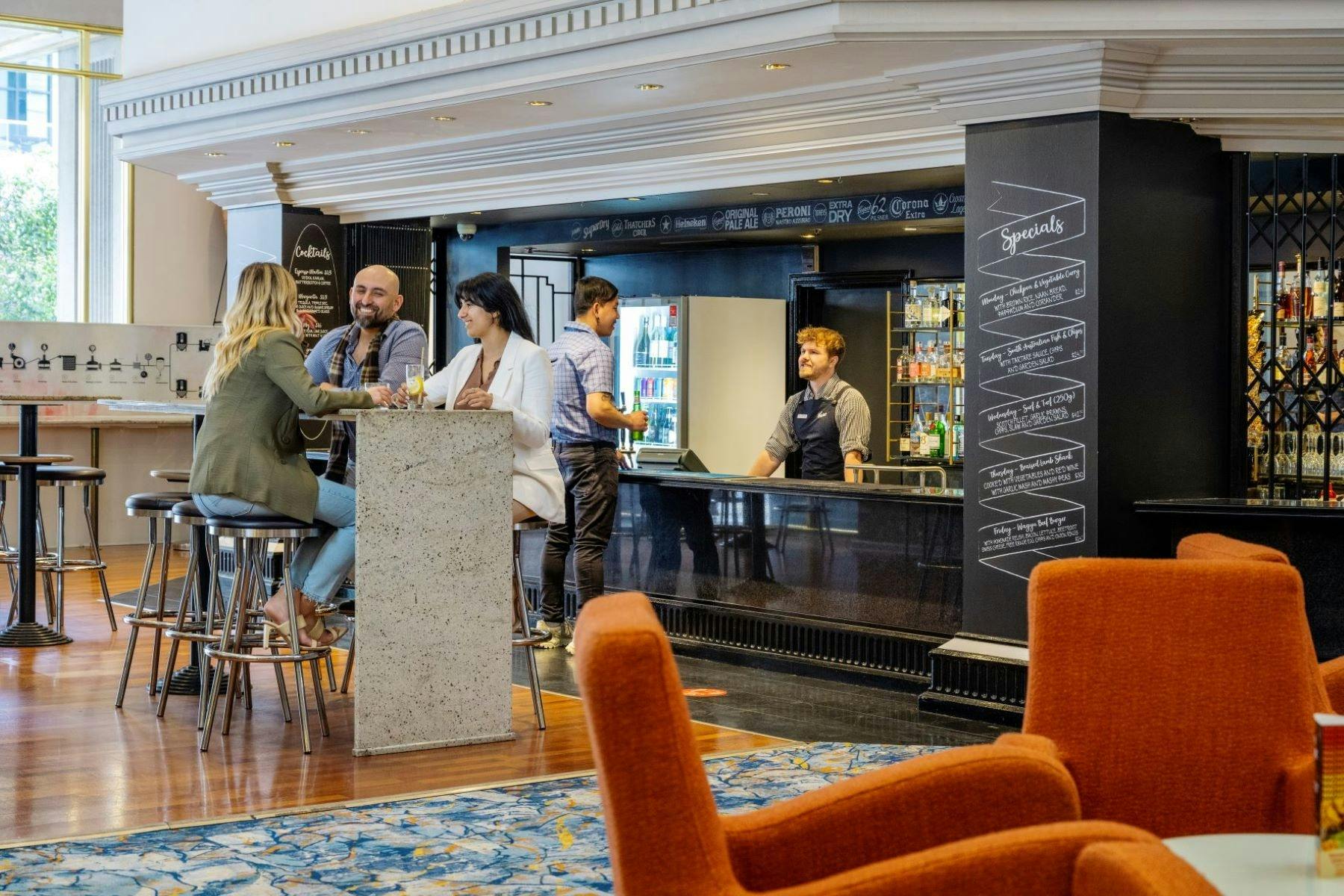 Sebastyan's Bar at Hotel Grand Chancellor Adelaide