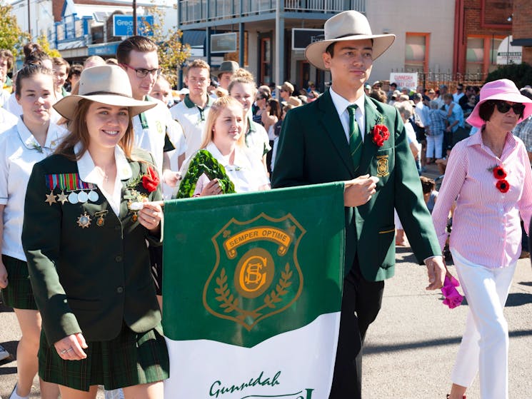 Gunnedah Anzac Day March