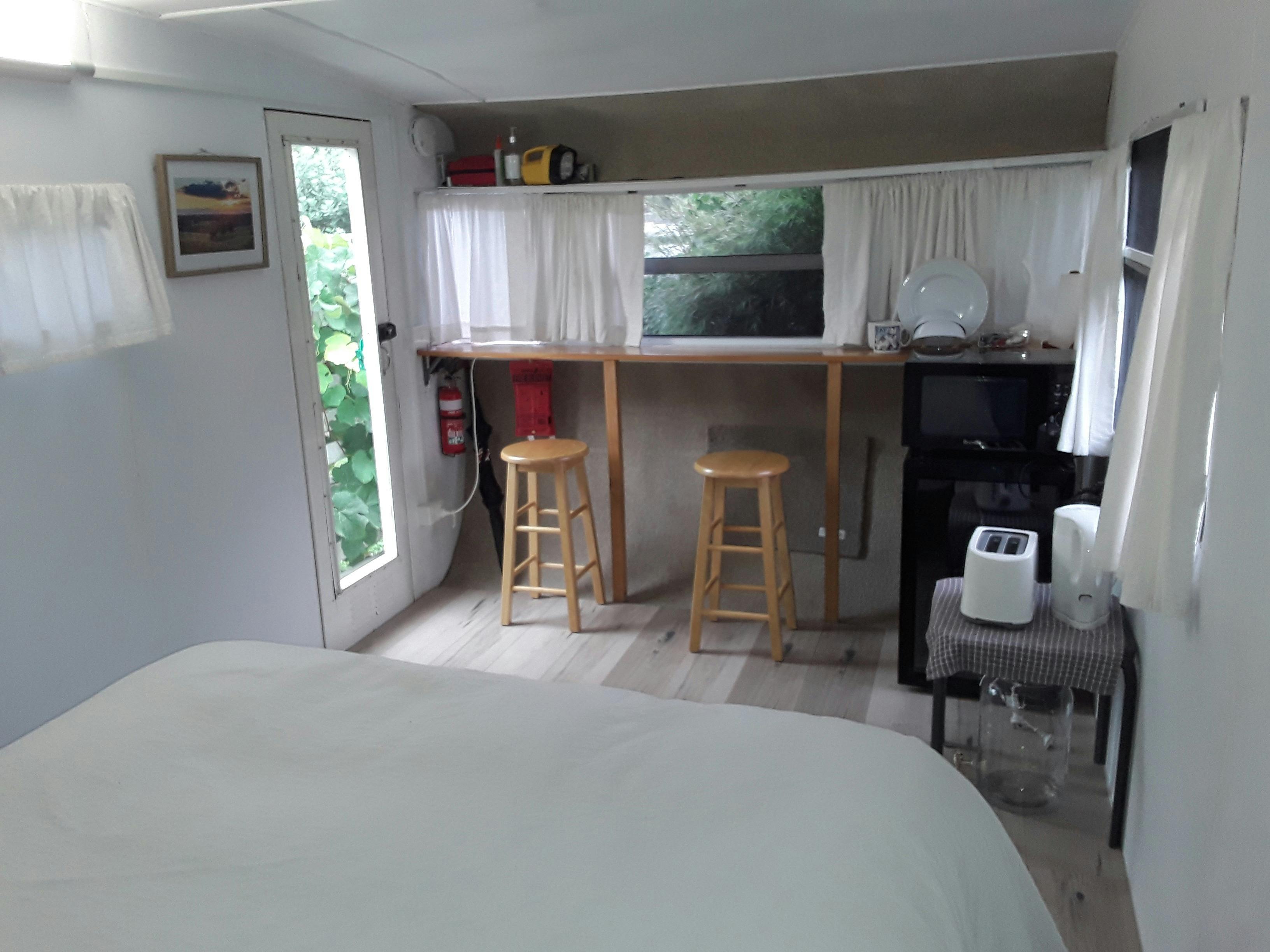 Looking toward entrance