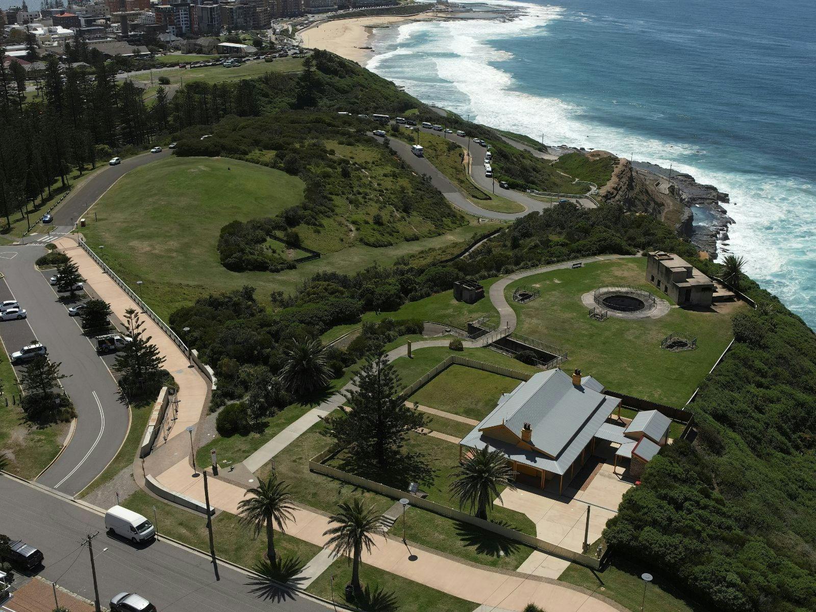 King Edward Park, Bathers Way, Historical