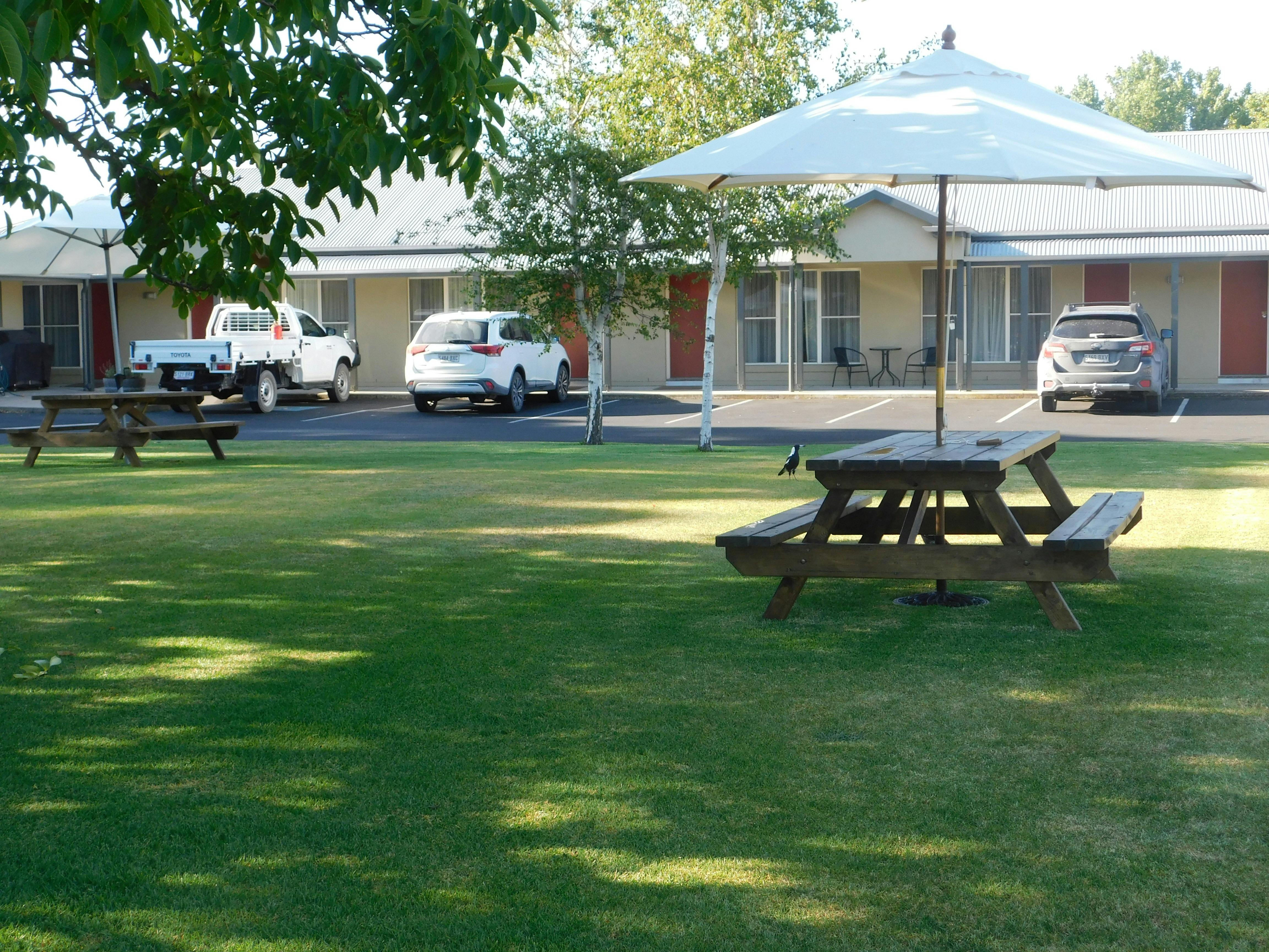 Relax in the gardens at the Alexander Cameron Suites