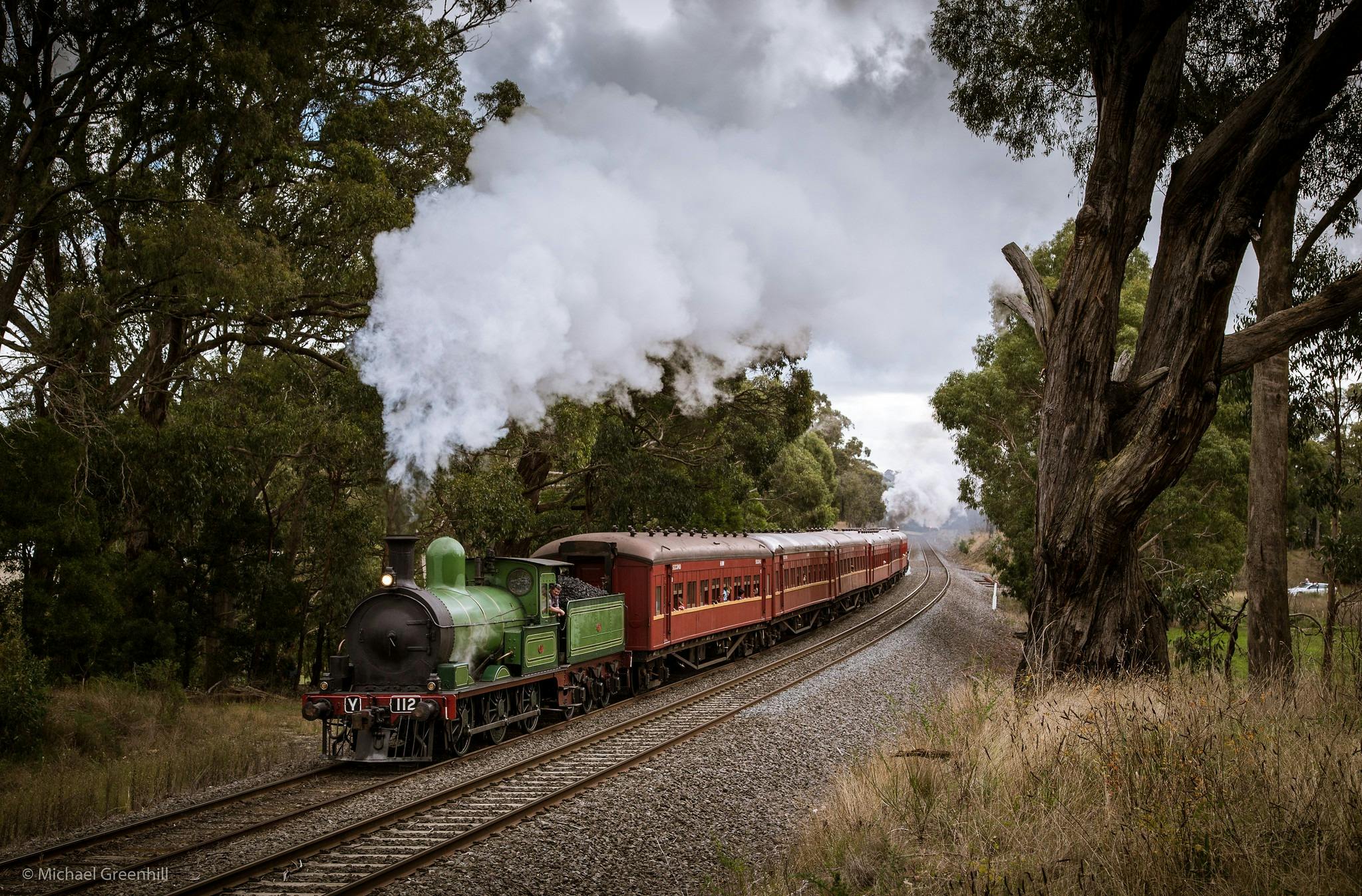 Steamrail Victoria Locomotive Y112