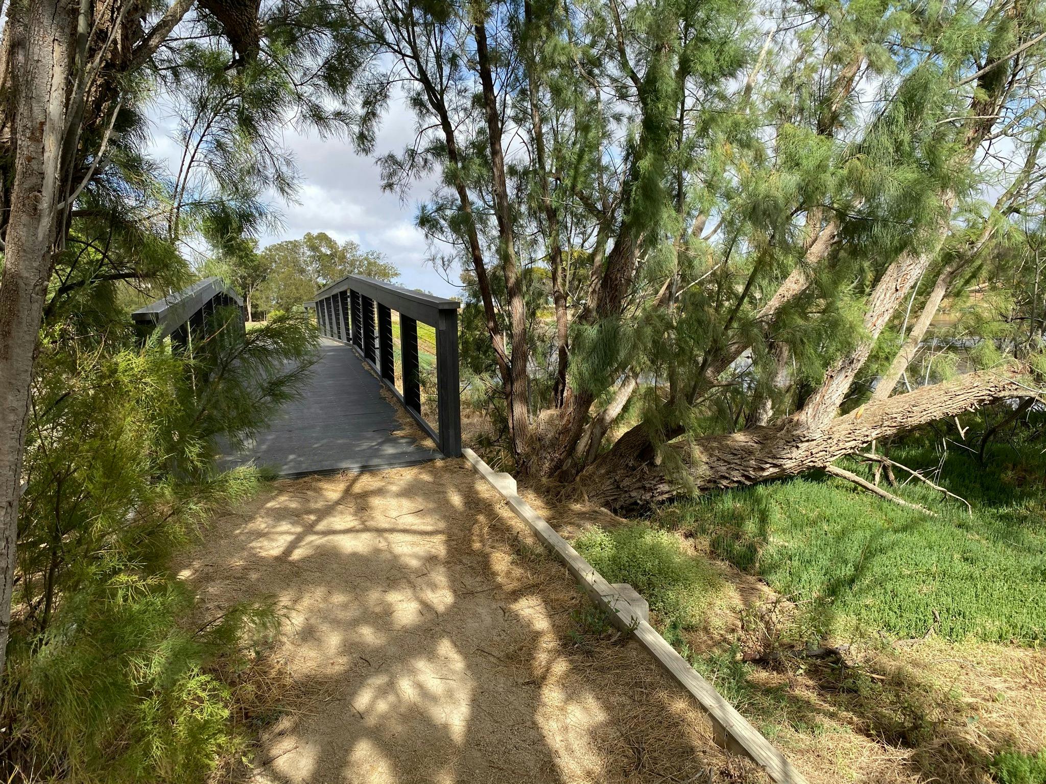 Weaners Flat Reserve – Shaded Bridge Entrance