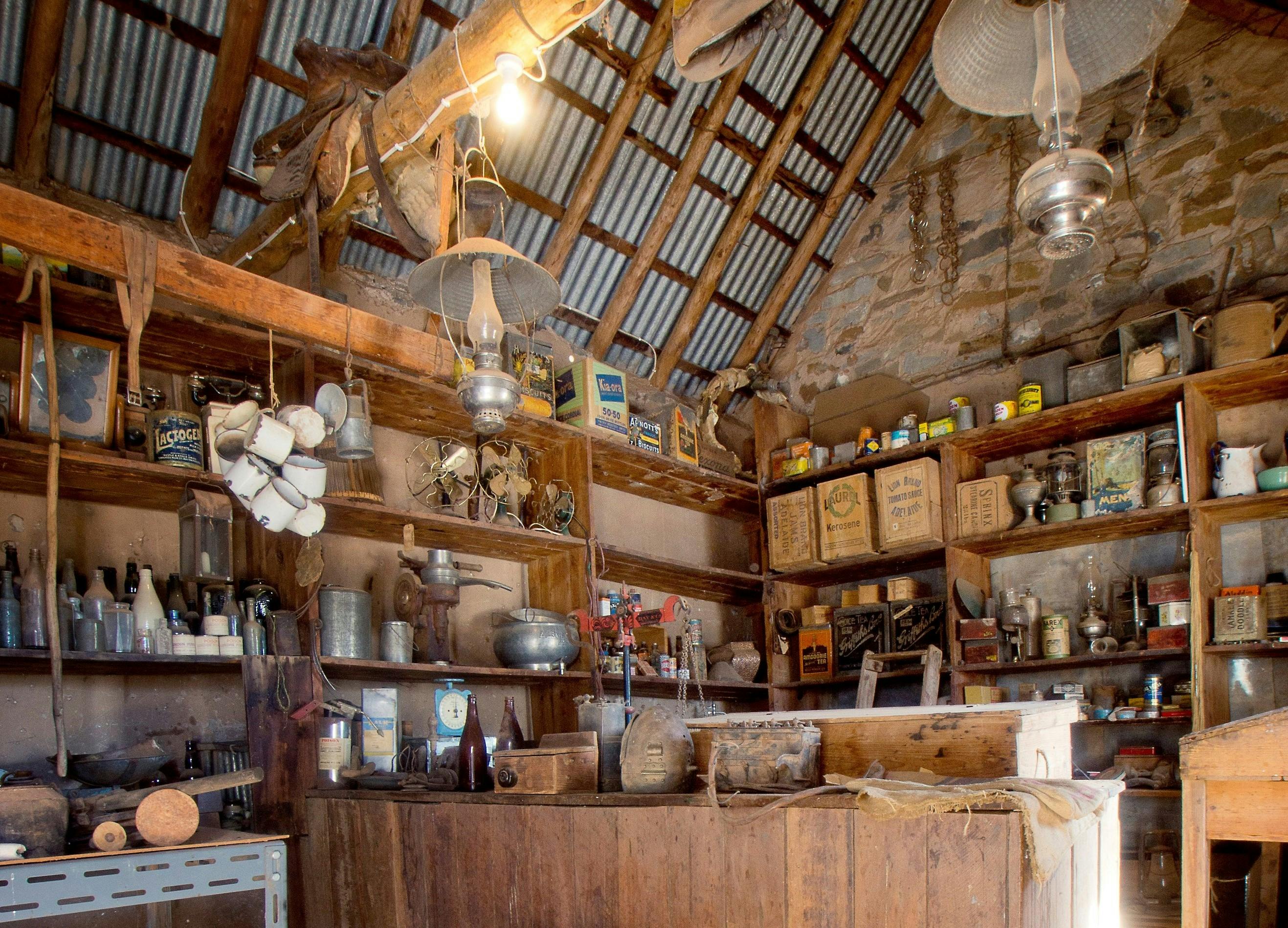 Built in 1856, this building holds memories and artefacts from daily life on the station.