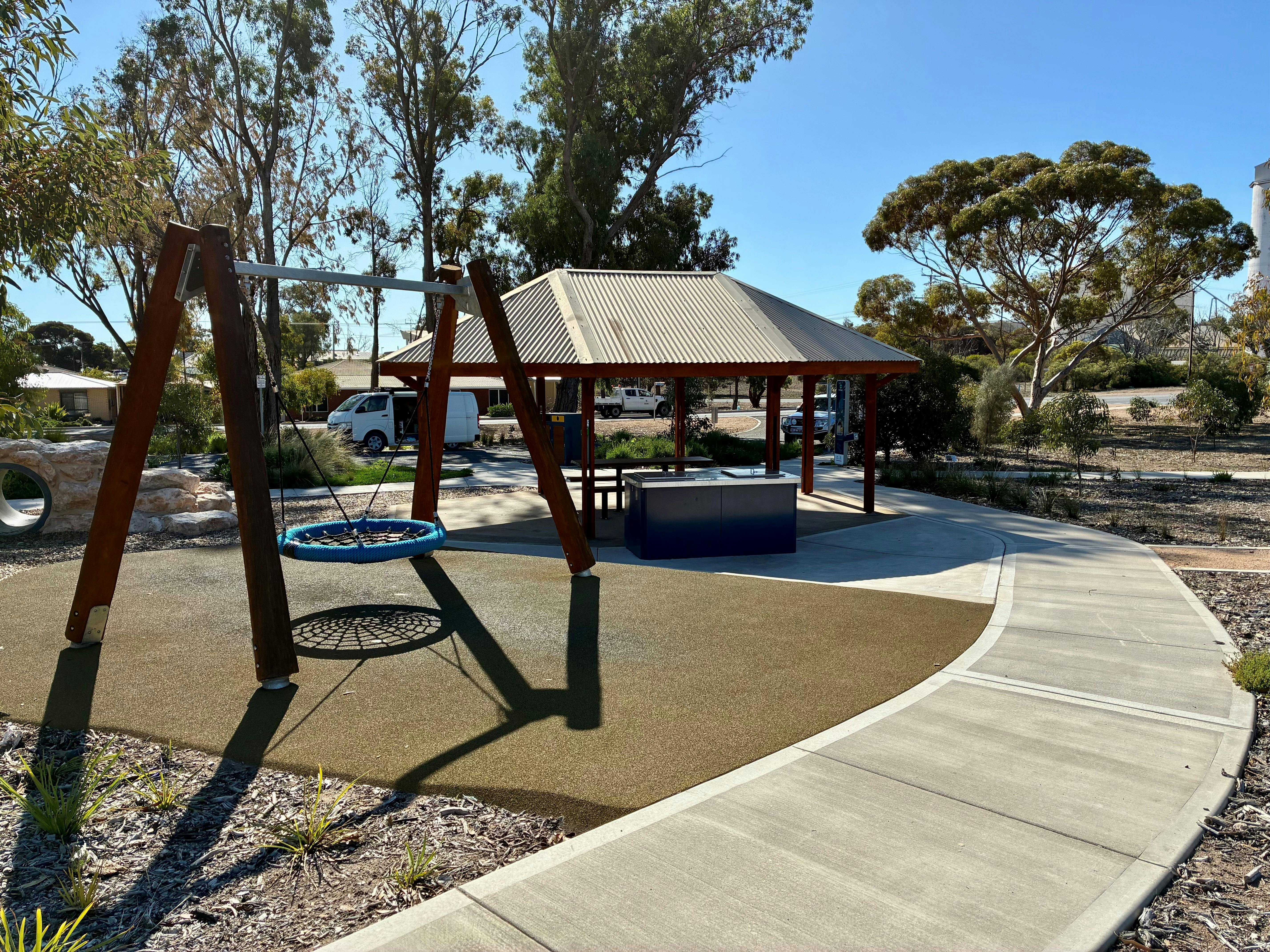 Pioneers Park - Accessible Swing