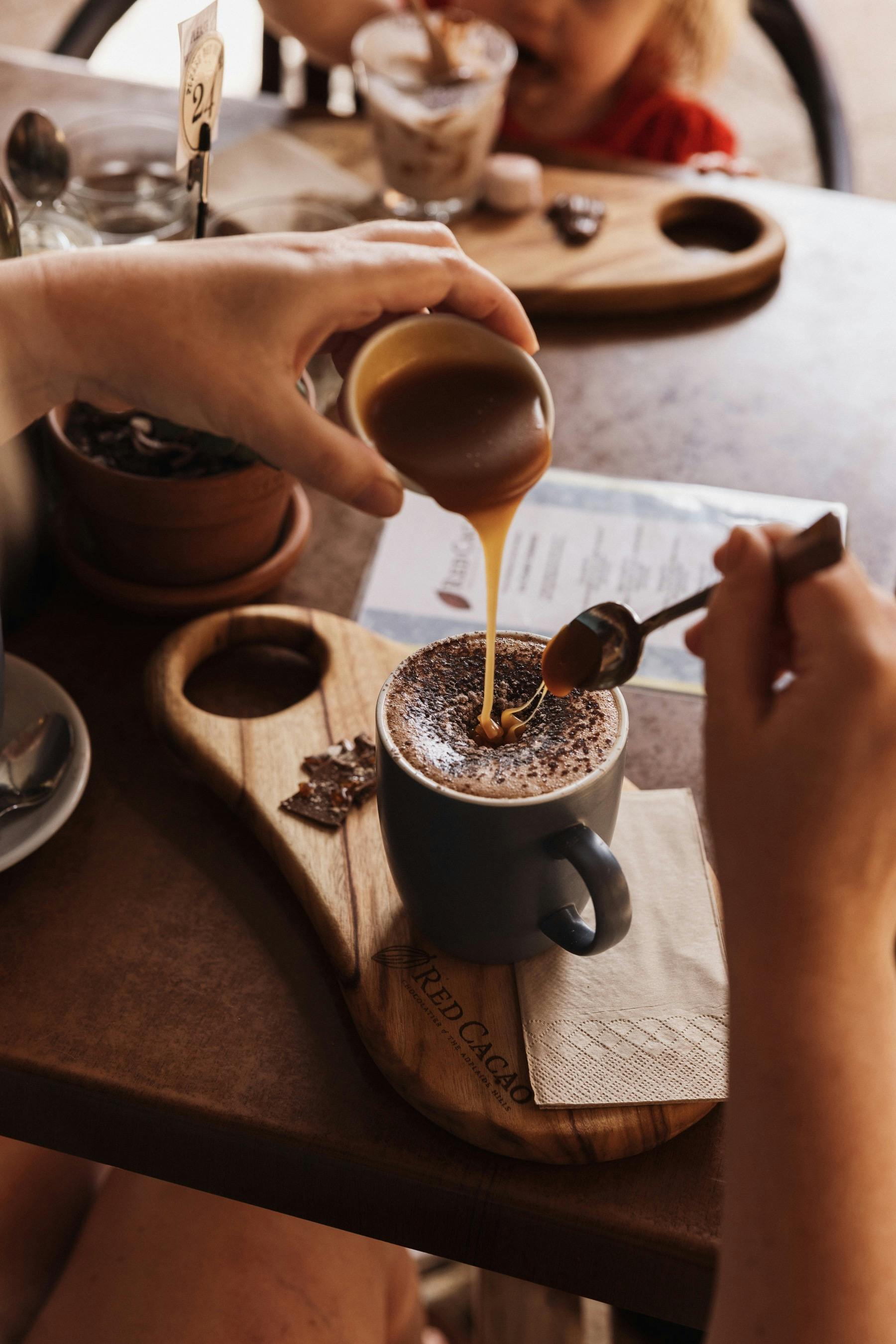Salted Caramel Hot Chocolate
