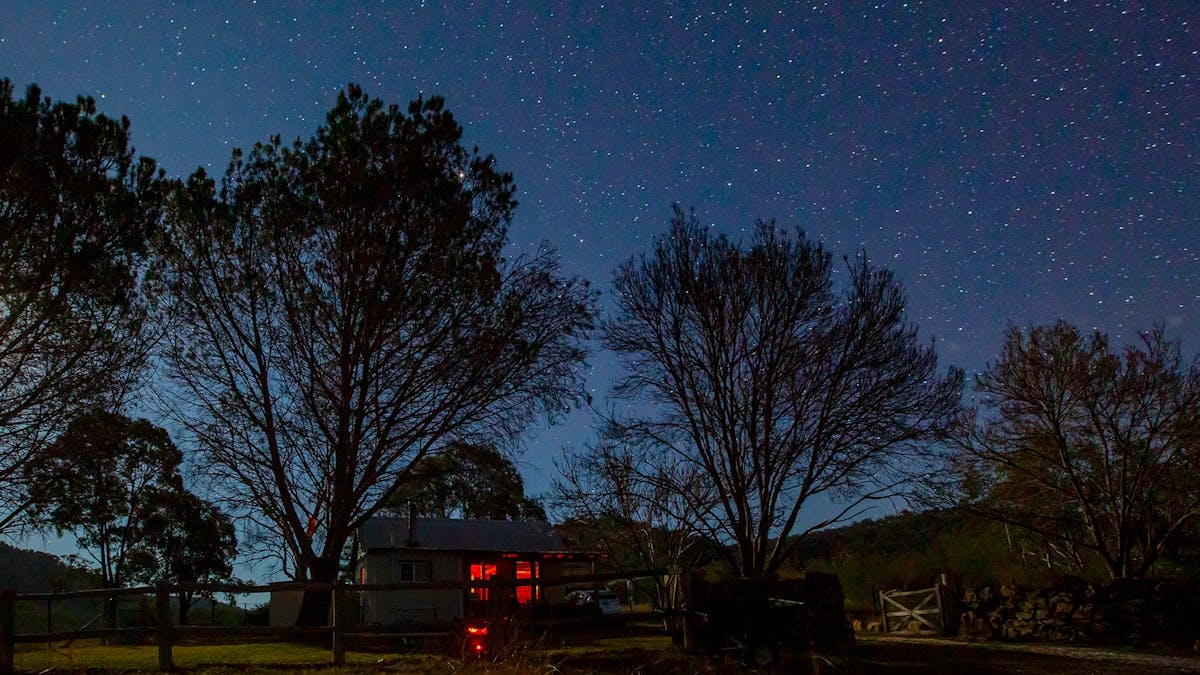 Sky at nightime