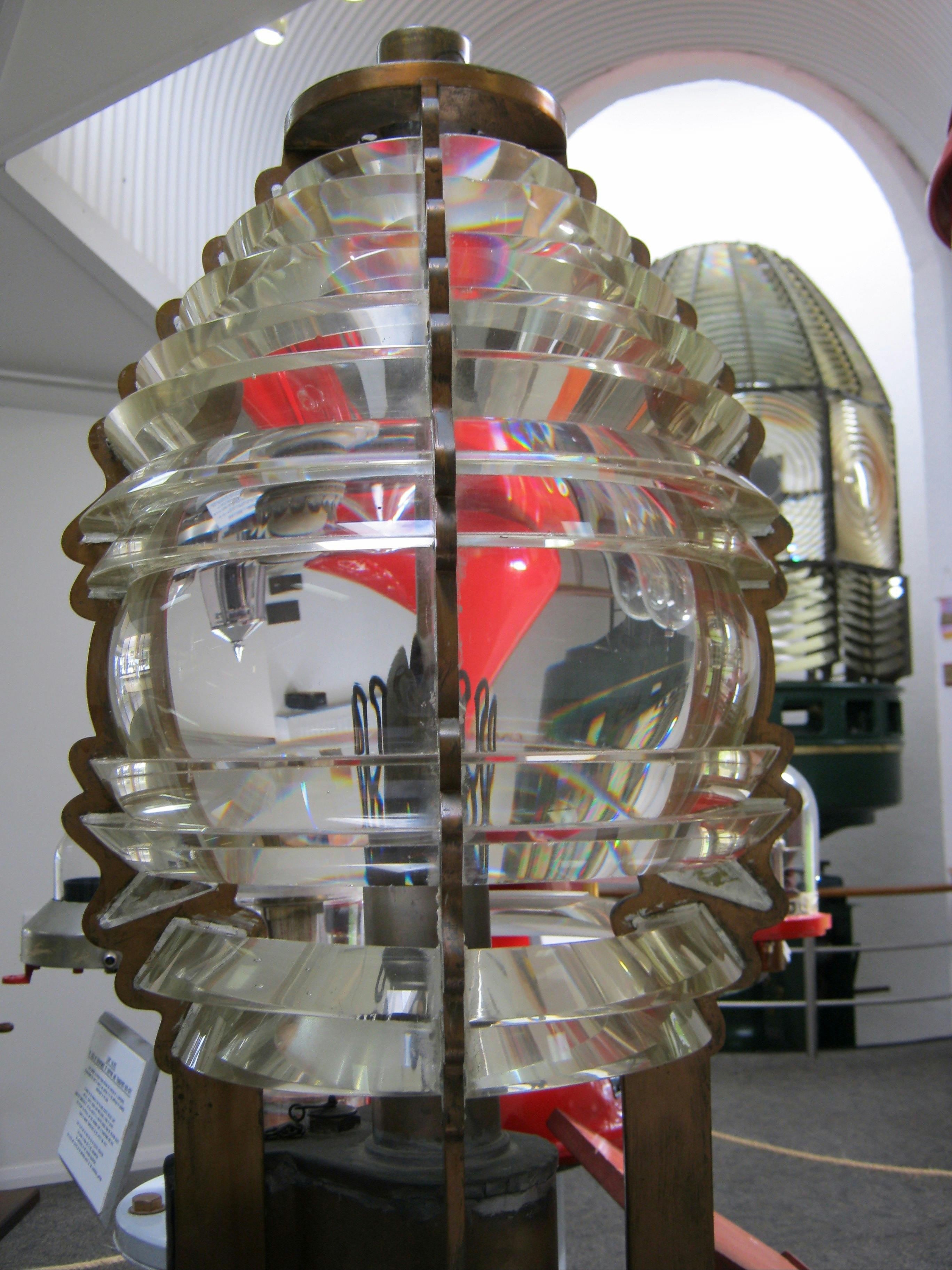 蒙塔古島燈塔的燈