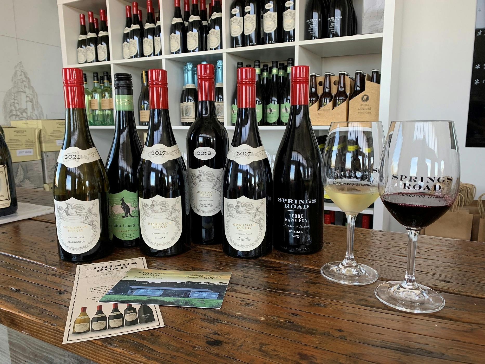 A Premium Taste of Springs Road Kangaroo Island Wines