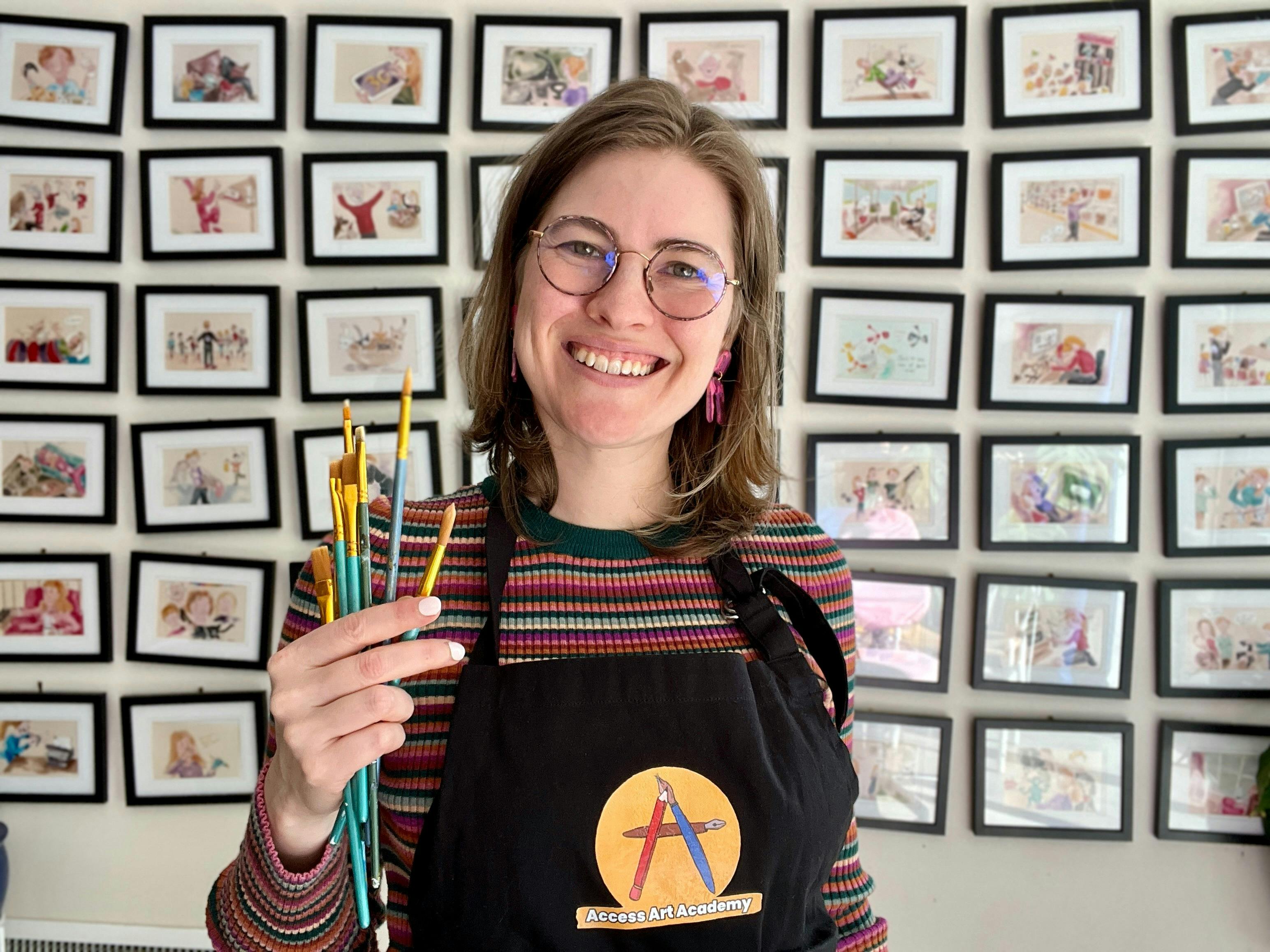 Marianne Mettes, your teacher for Draw and Chat