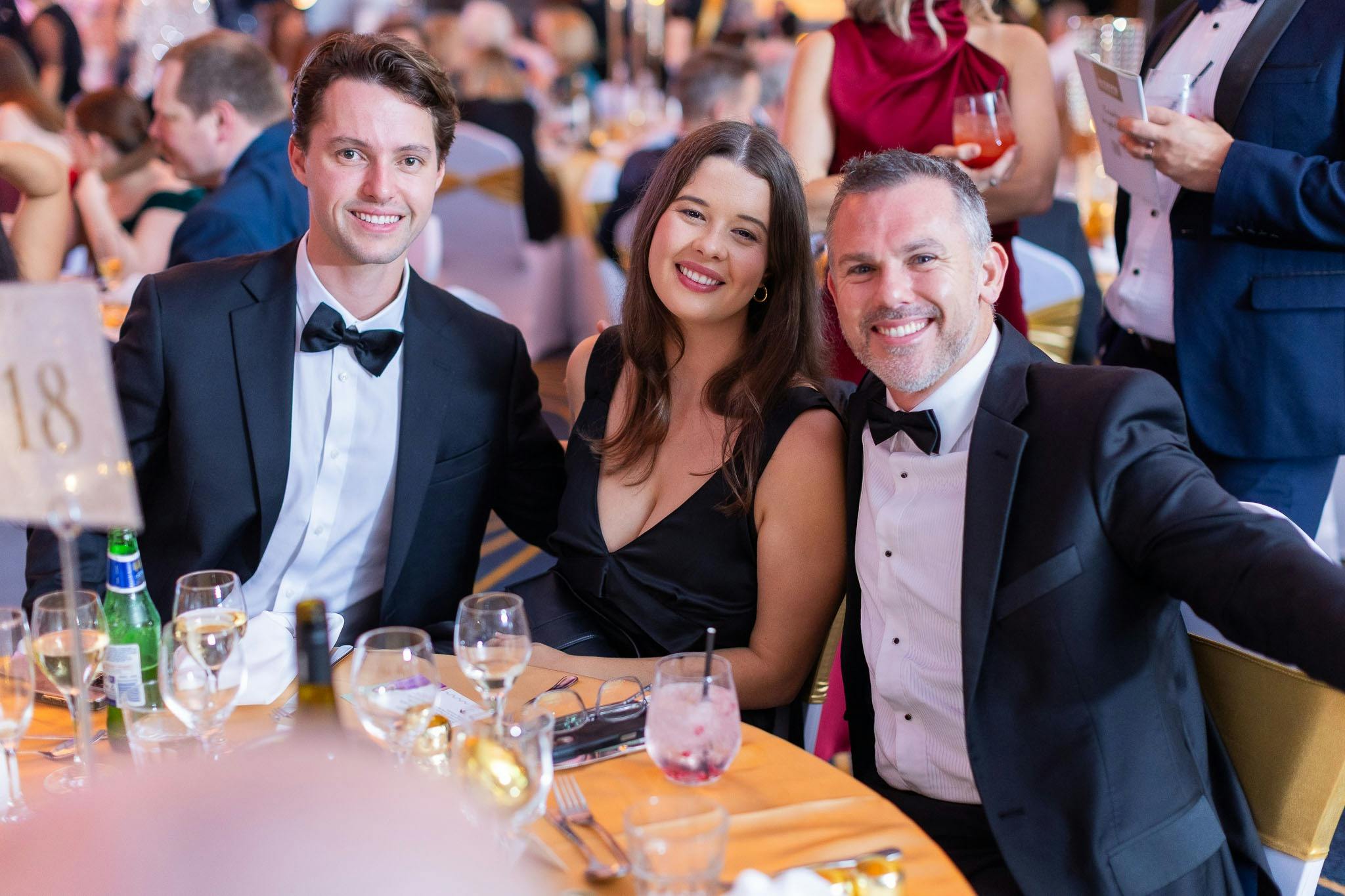 Image of guests at the Ball