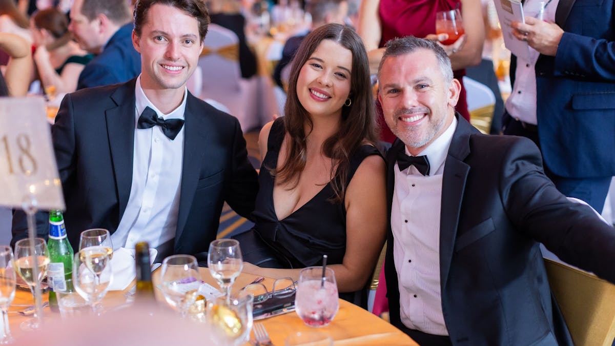 Image of guests at the Ball