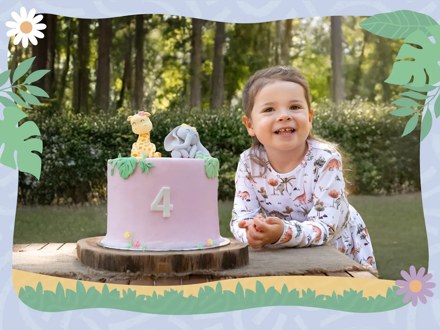 Grace Warrior with Birthday Cake