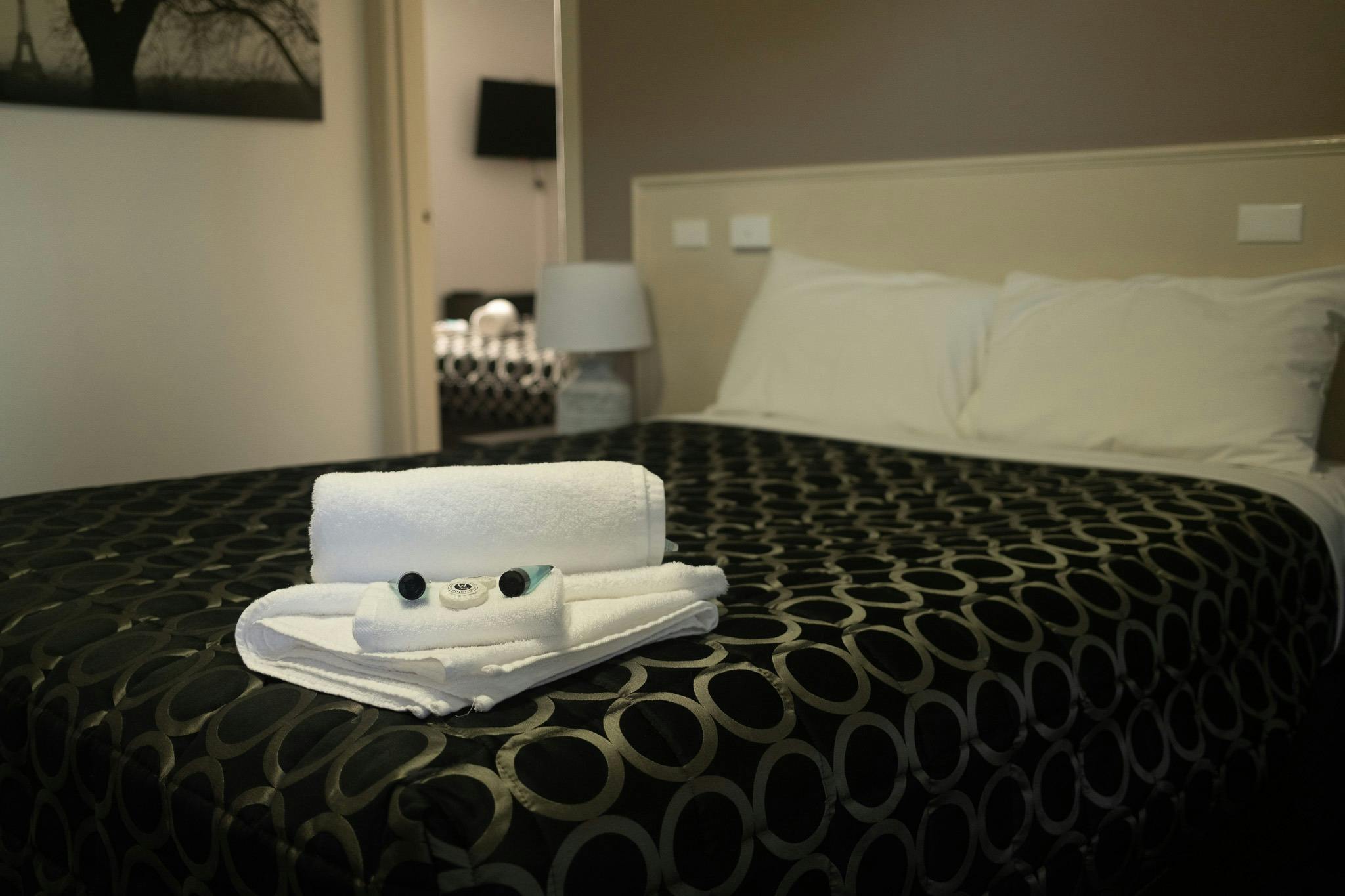 Fig Tree Motel - 침대