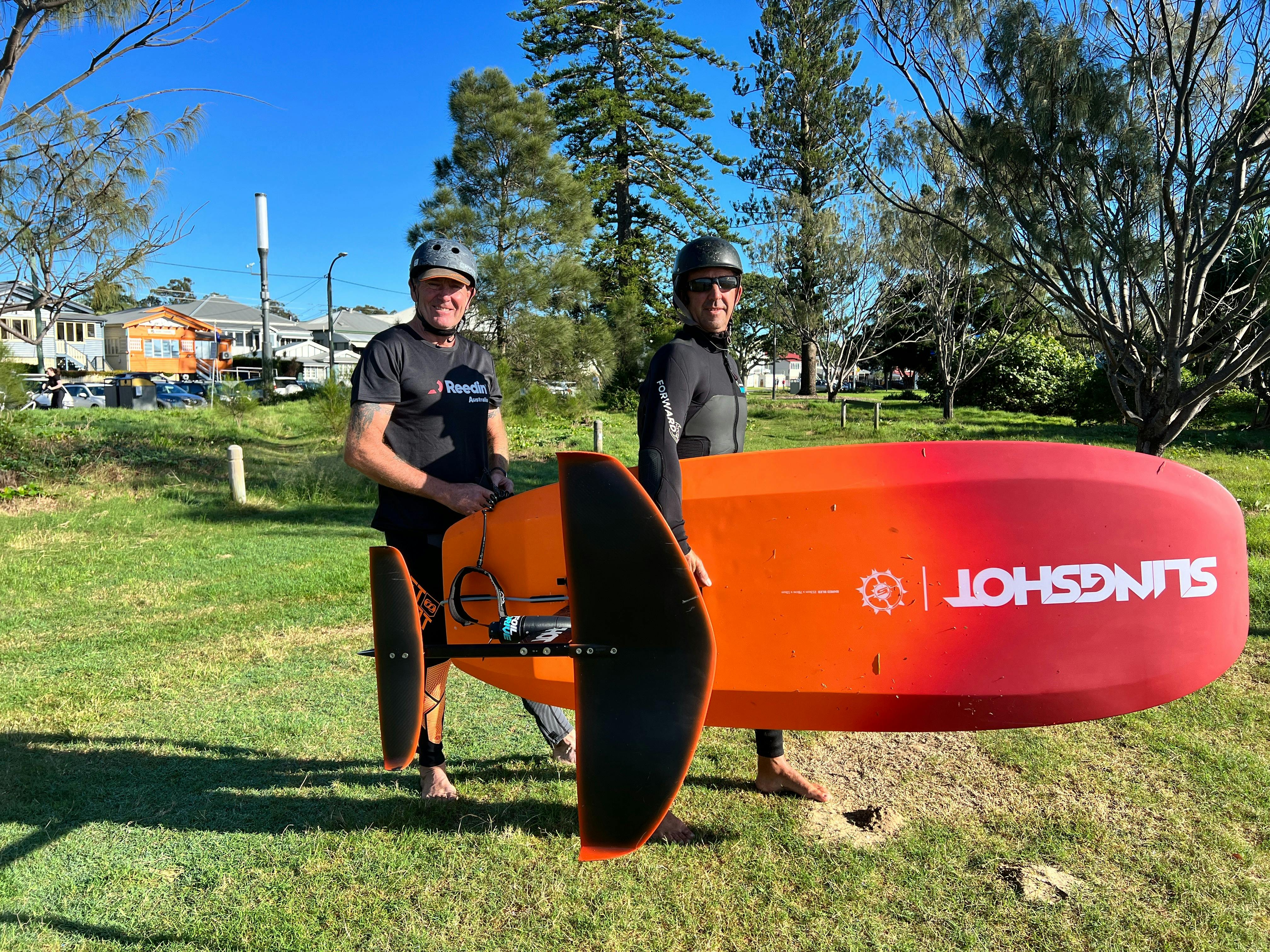 Surf Connect is based at Sandgate half hour north of Brisbane City