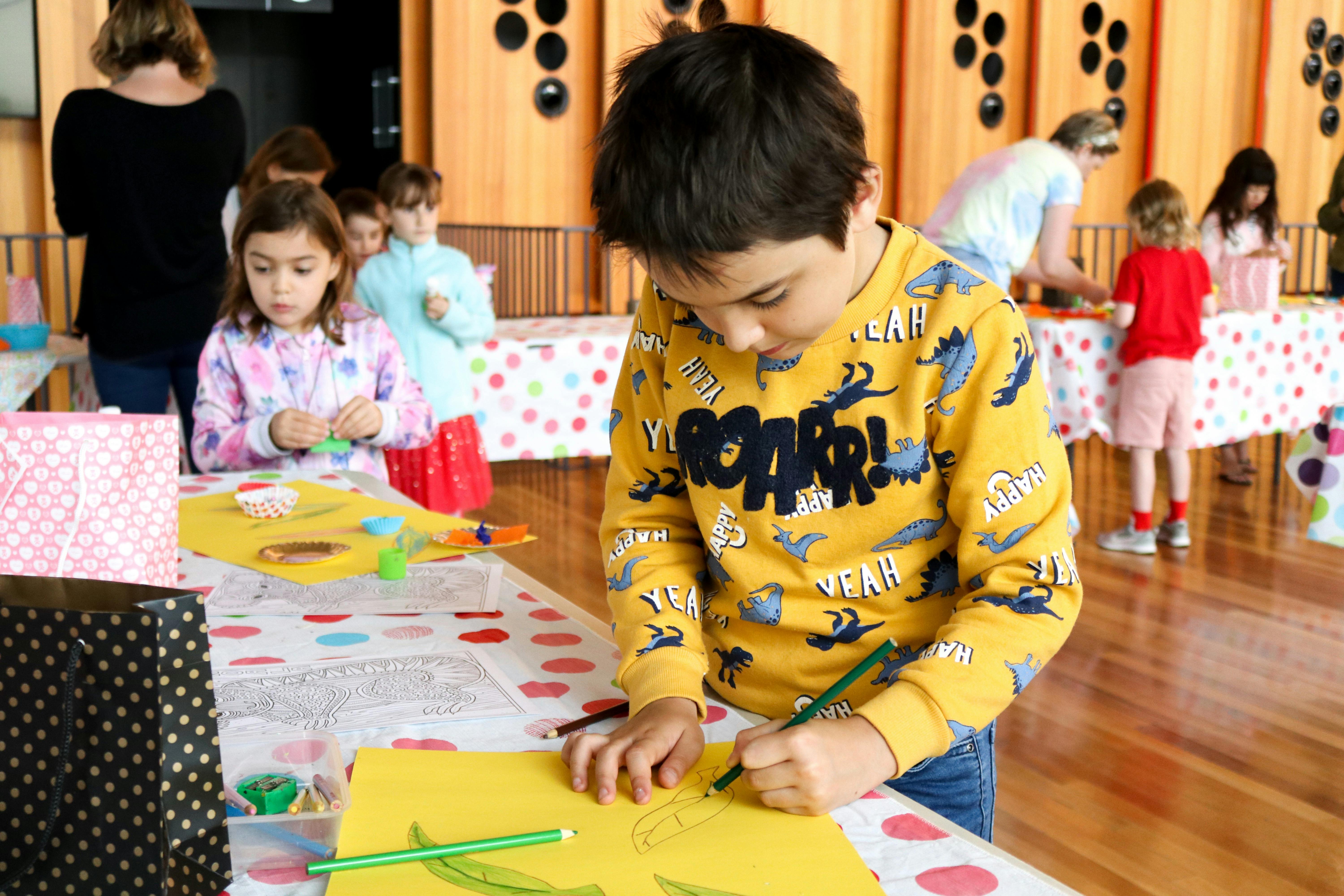 Children's Craft Workshop at the Glasshouse