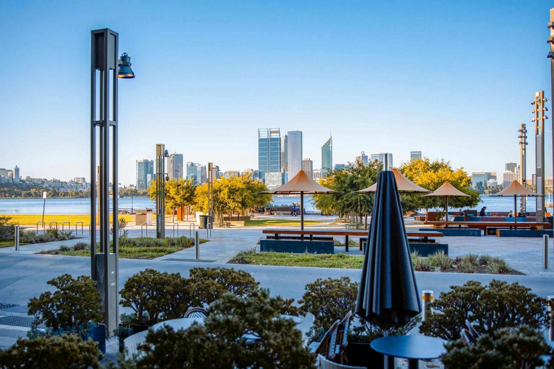 South Perth views from Miss Chow's Restaurant