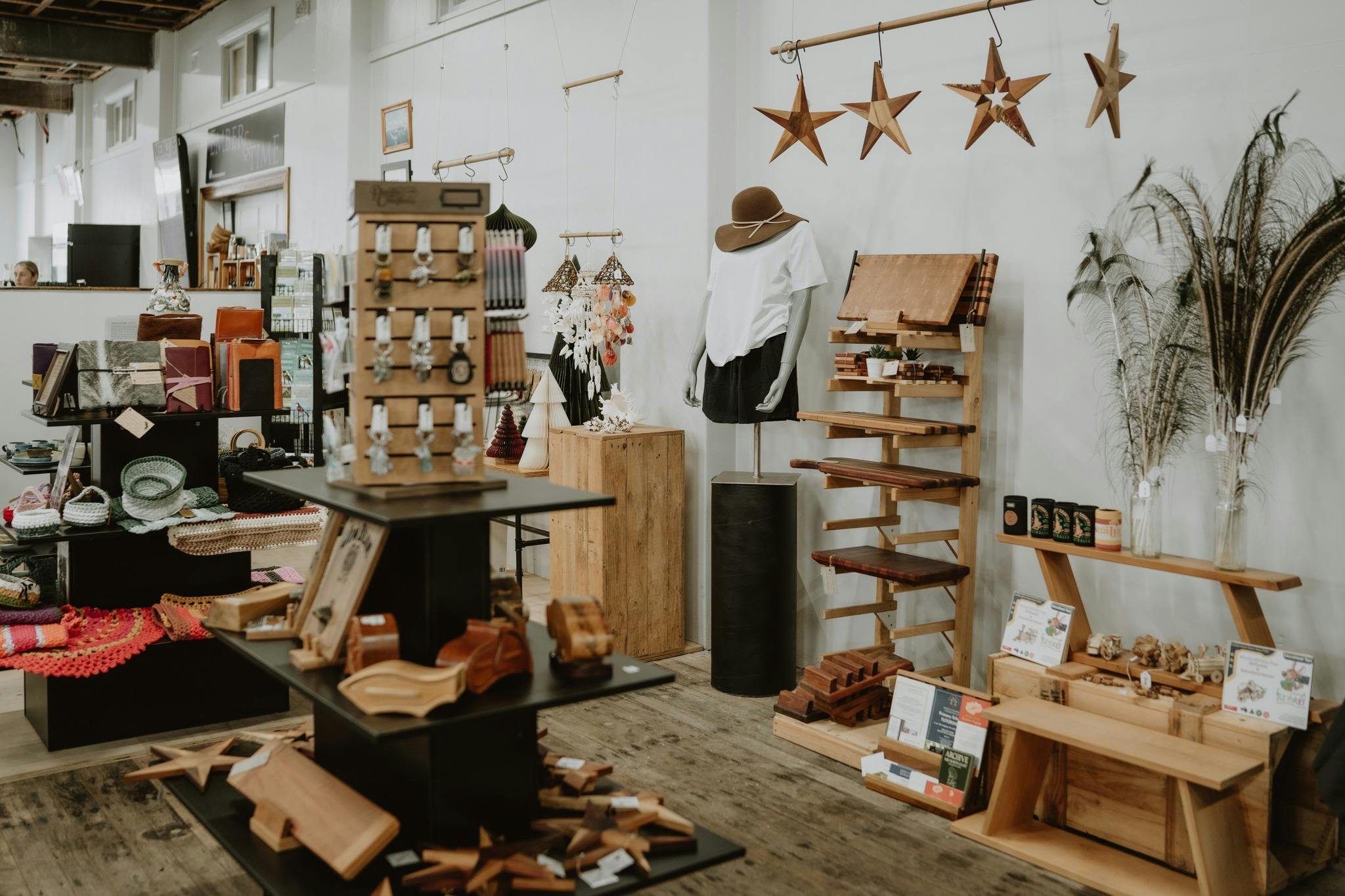 Unique seasonal craft and giftwares by local artisans and small family makers