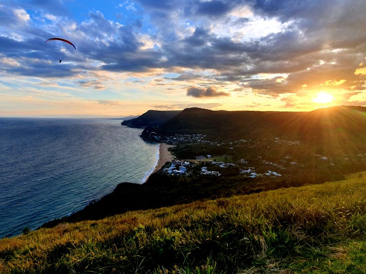 Sunset Soaring at Stanwell Park