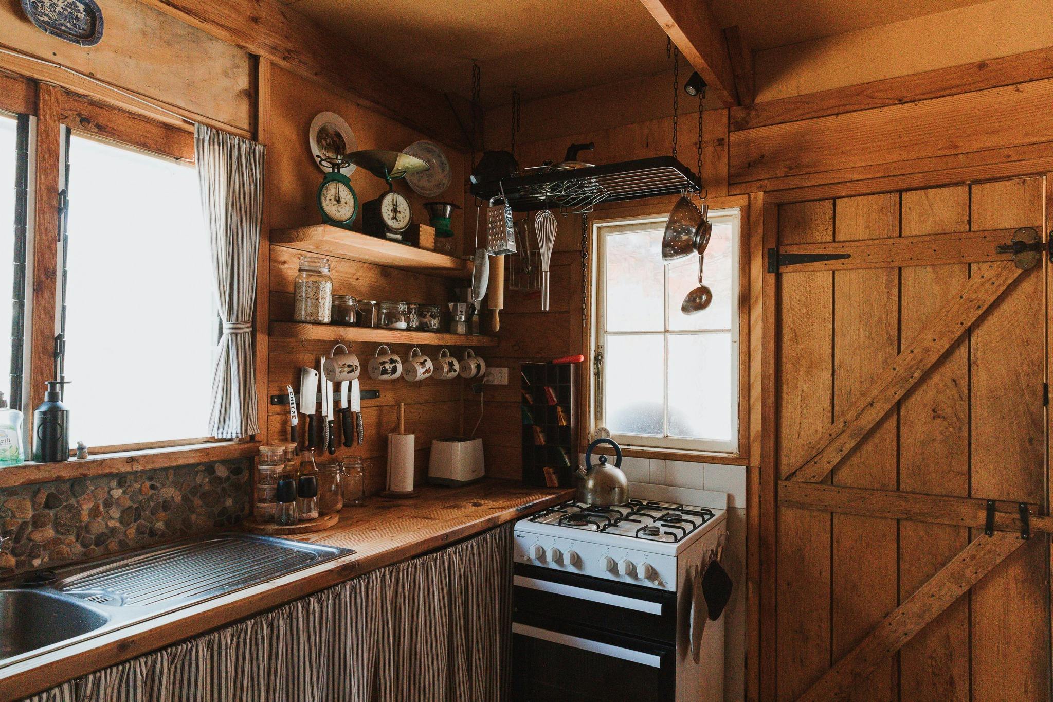 A well stocked Browns cabin kitchen is worthy of any high country feast.