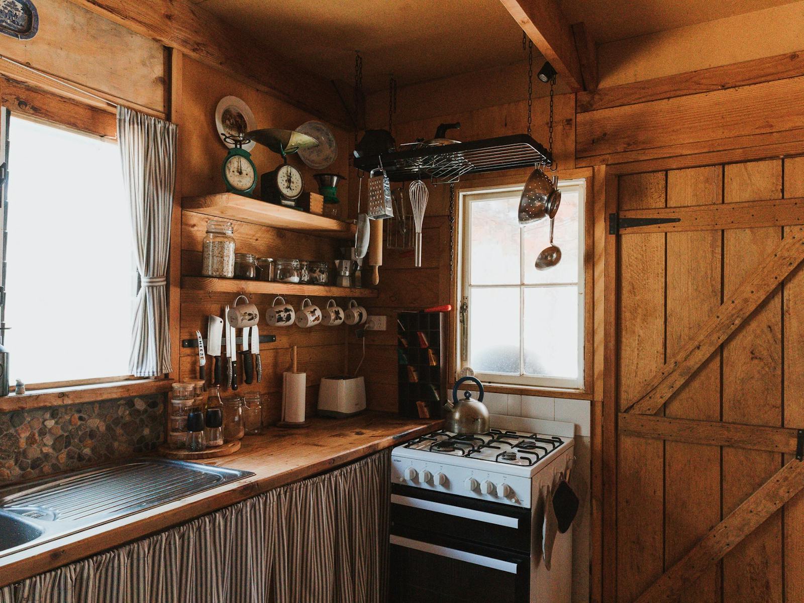 A well stocked Browns cabin kitchen is worthy of any high country feast.