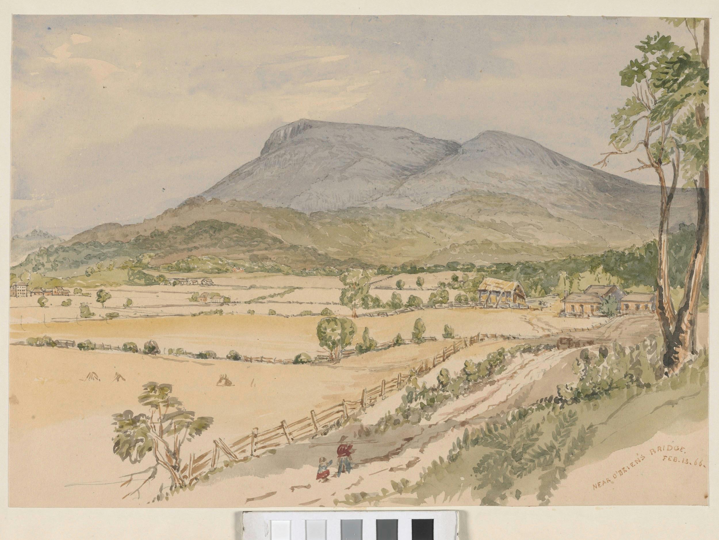 painting in exhibition by LA Meredith