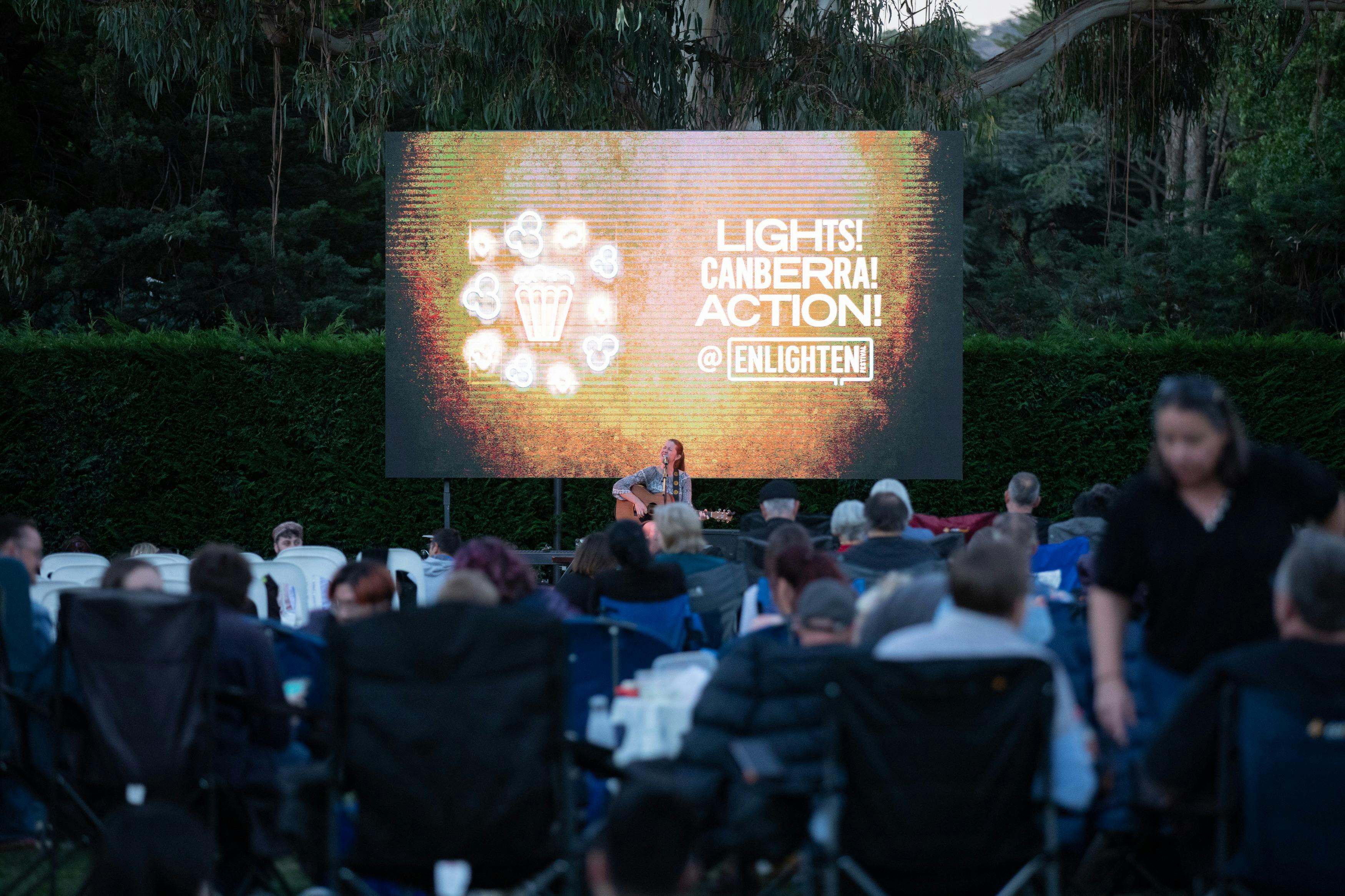 Lights! Canberra! Action