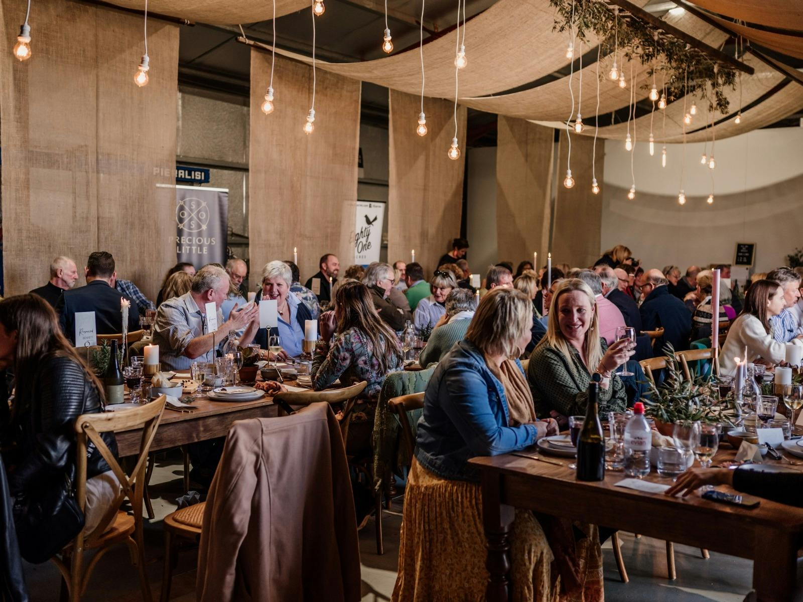 People Enjoying our Plated Provenance Long Lunch