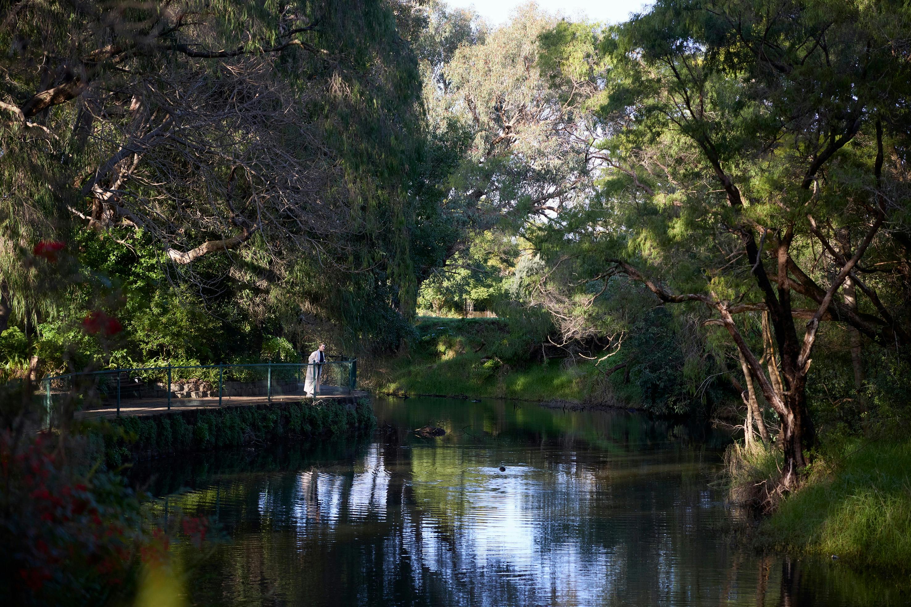 Harvey River at Stirling Cottage Gardens