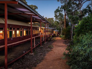 Carriages at Undara Carriages at Undara