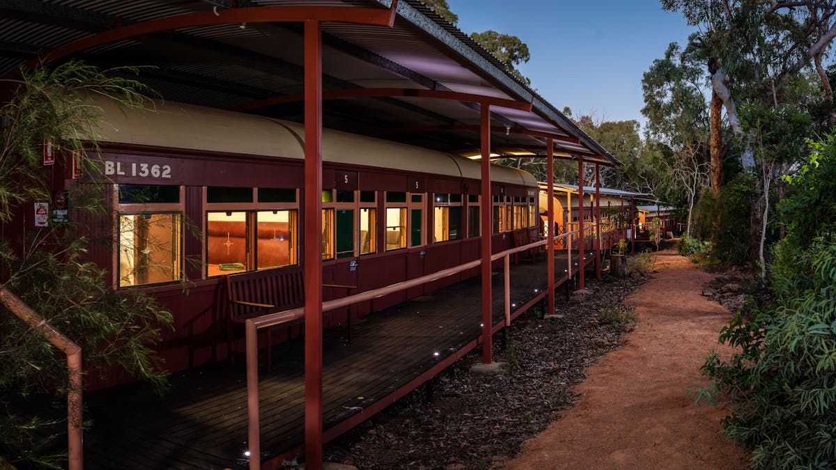 Carriages at Undara