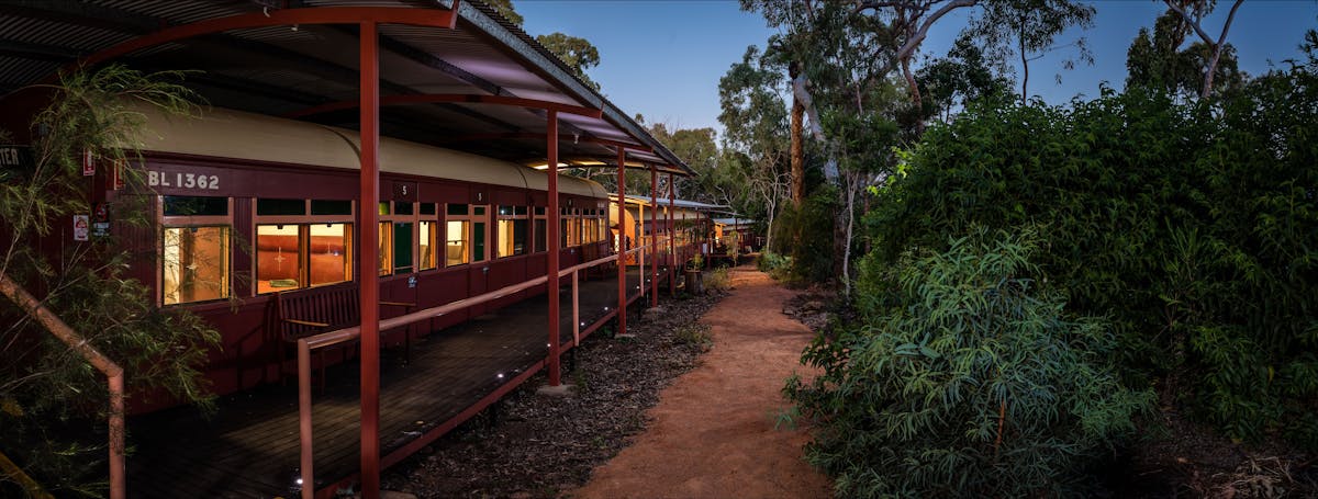 Carriages at Undara