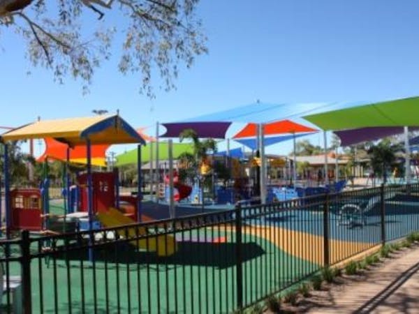 Play Area fenced