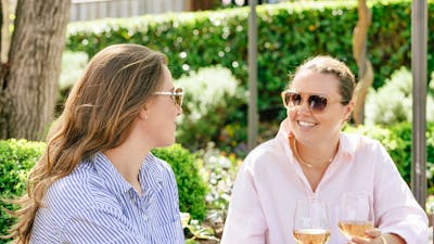 Drinking Rose at The Sir George