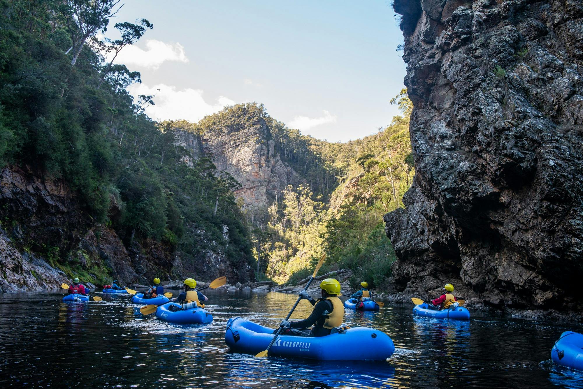 Alum Cliffs Packrafting