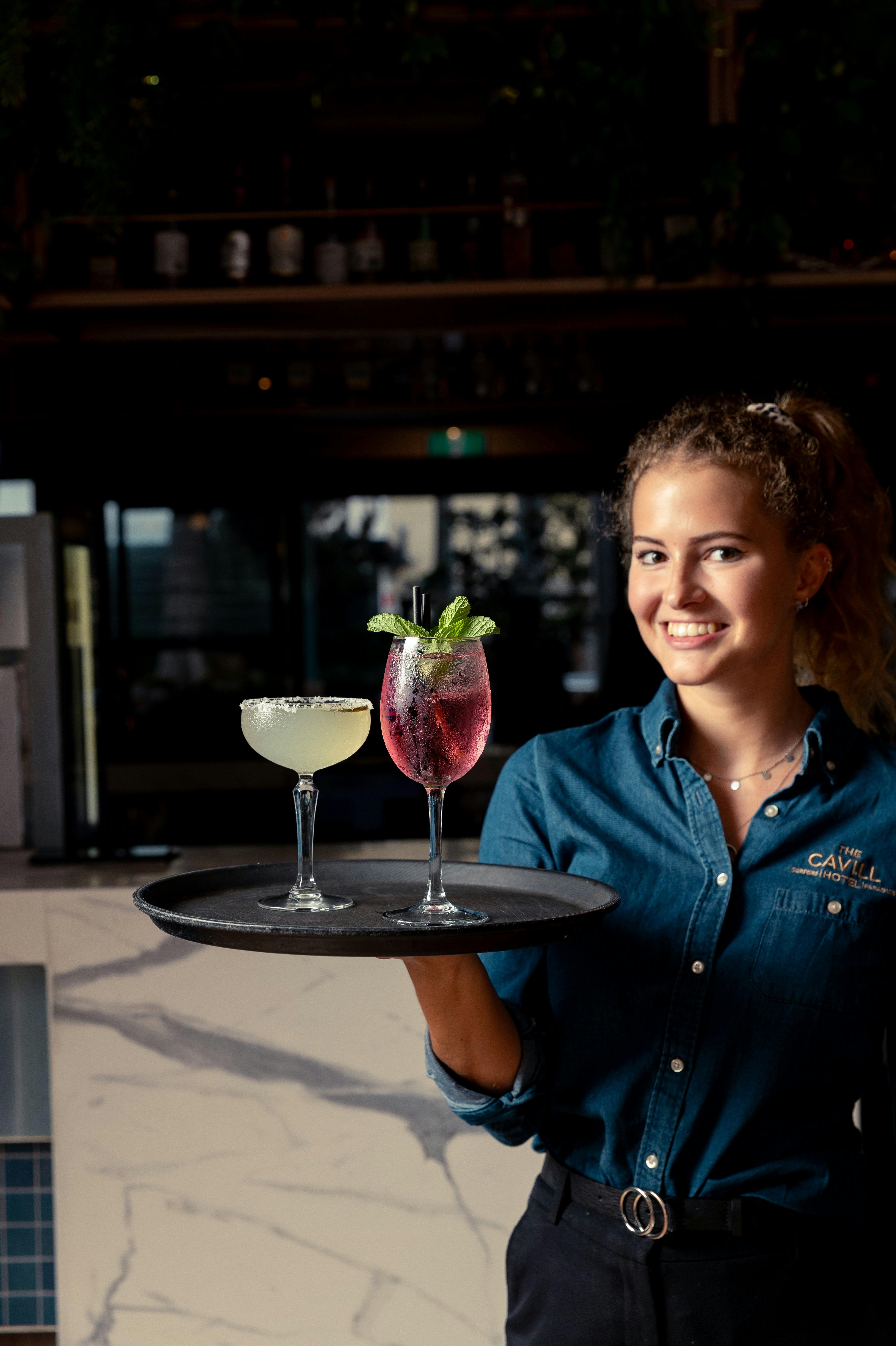 large drinks menu