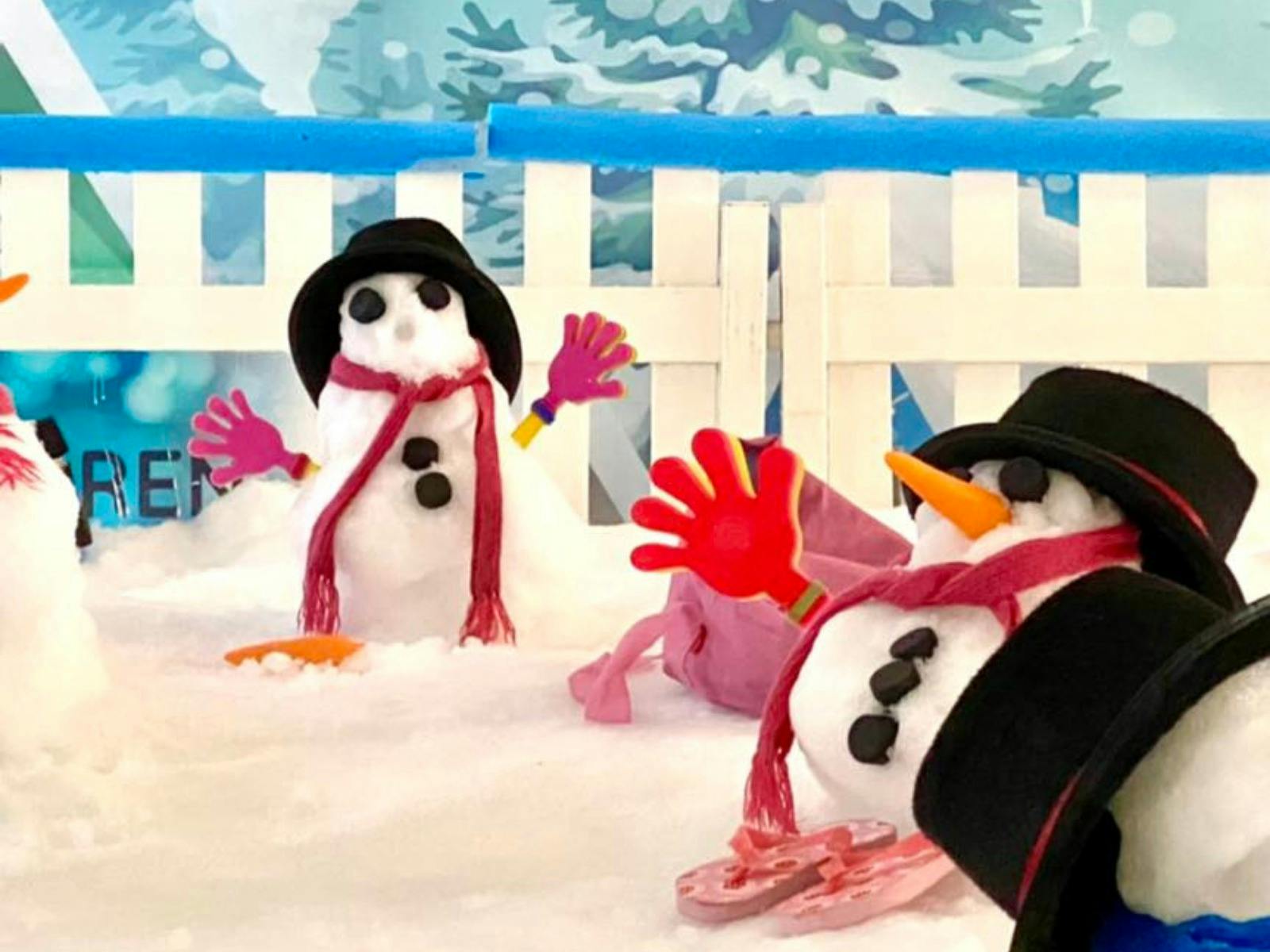hand made snowmen