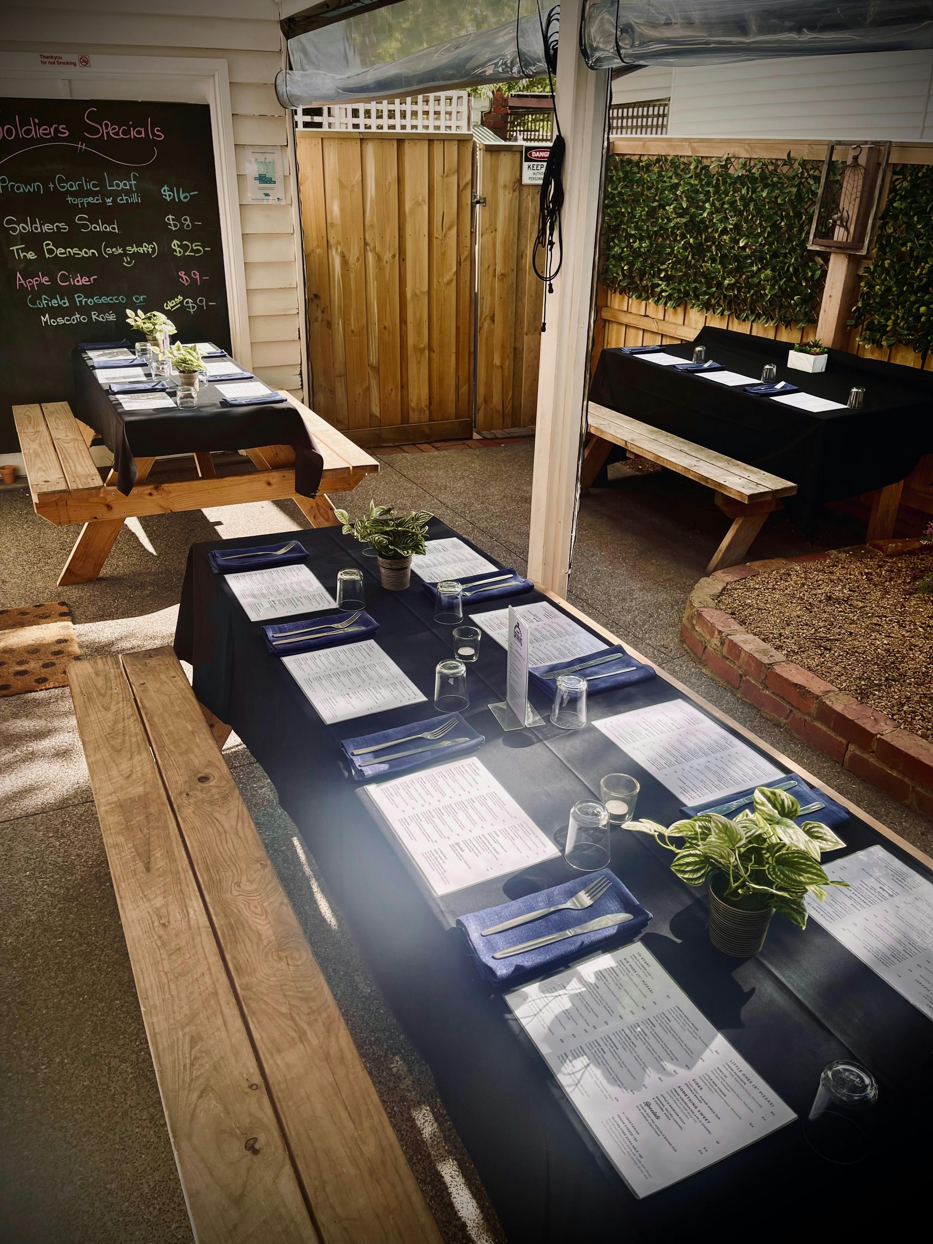 Private Heated Courtyard
