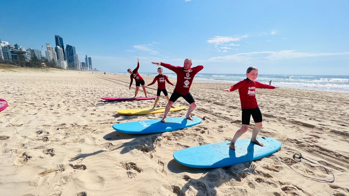 surfing Gold Coast learn to surf