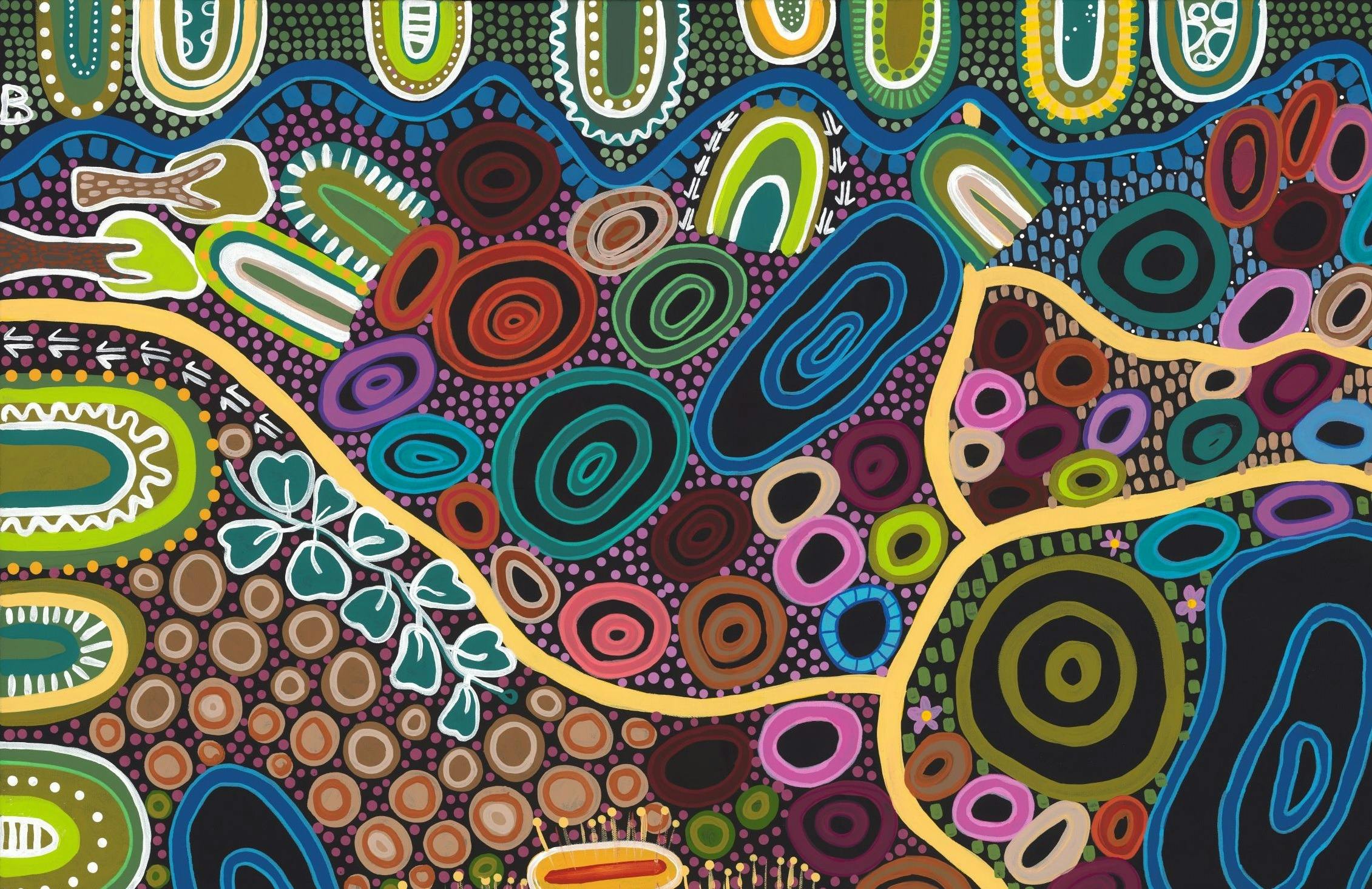 Communities (detail) by Rebekah Weddell