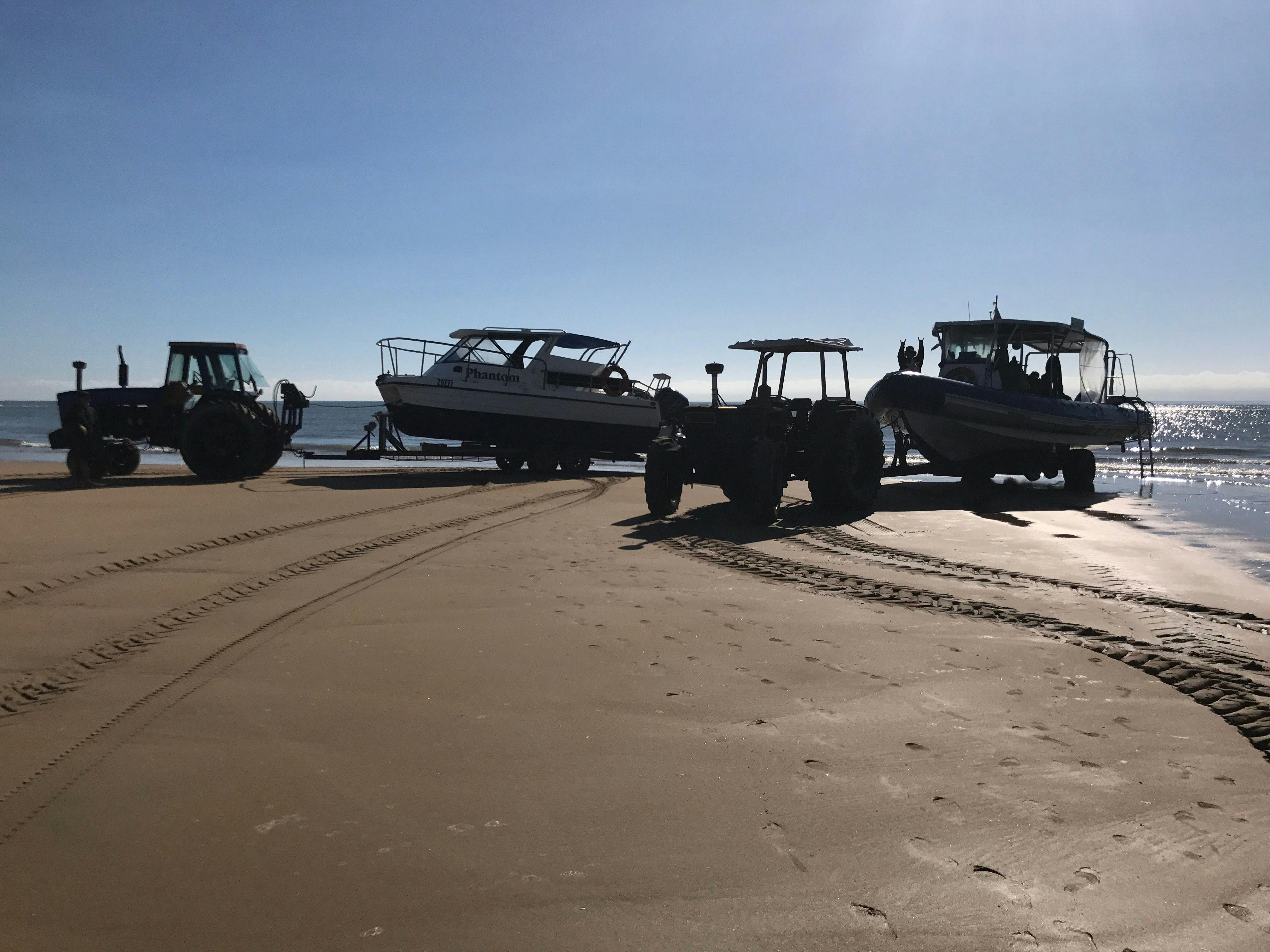 Beach launch