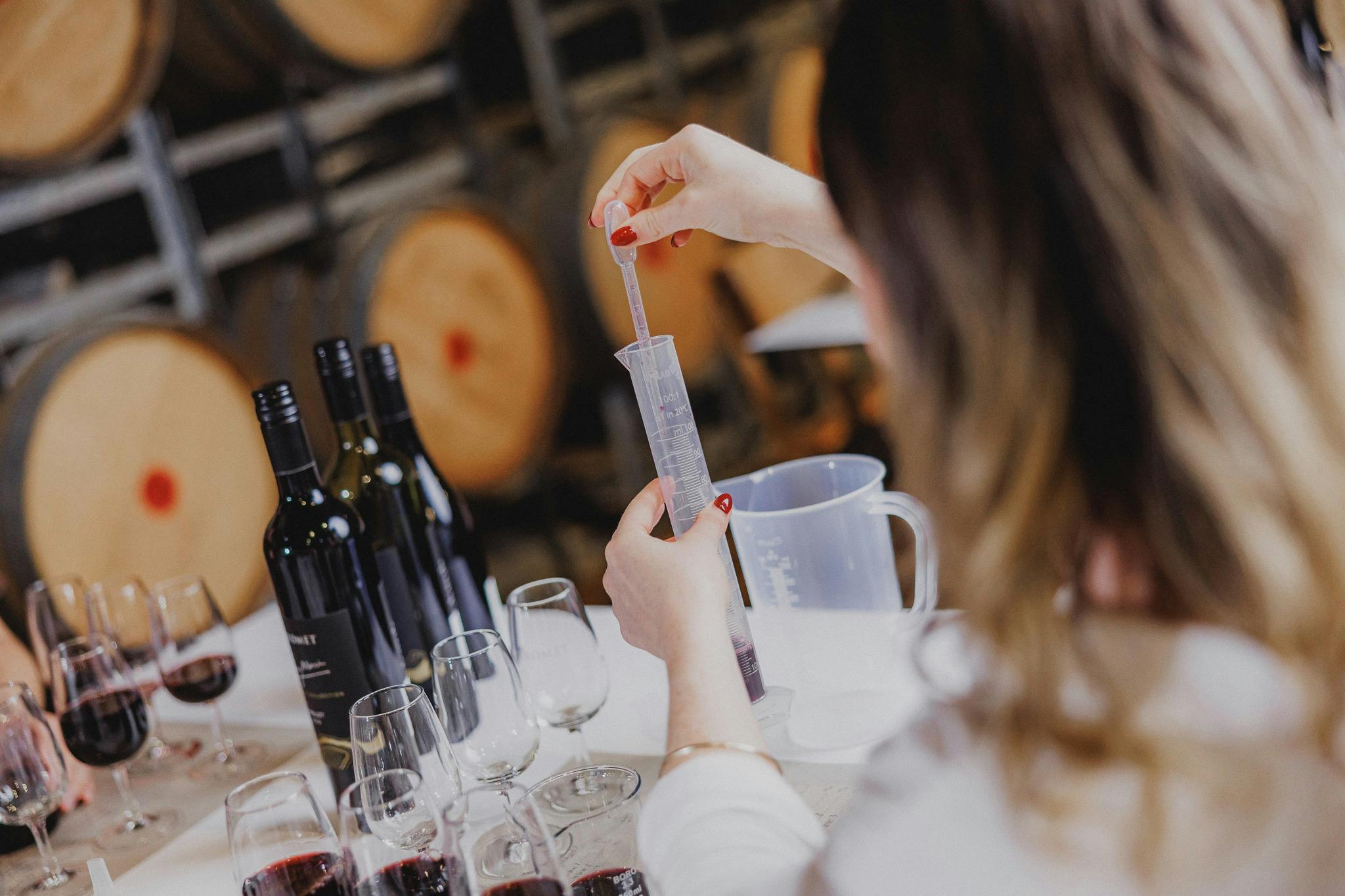 Wine blending workshop
