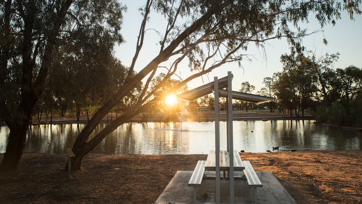 Sunset at Charleville's Graham Andrews Parklands Sunset at Charleville's Graham Andrews Parklands