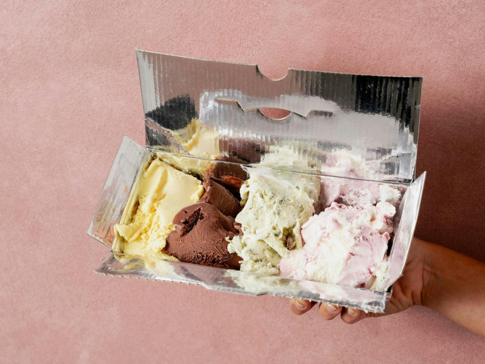 Gelato take home tubs Gelato take home tubs