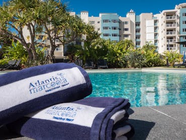 Heated Pool and Spa in winter