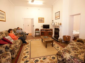 Large lounge with Wood Fire & Aircon