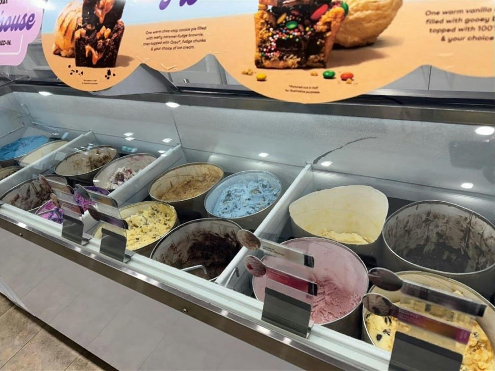 Ice cream flvours