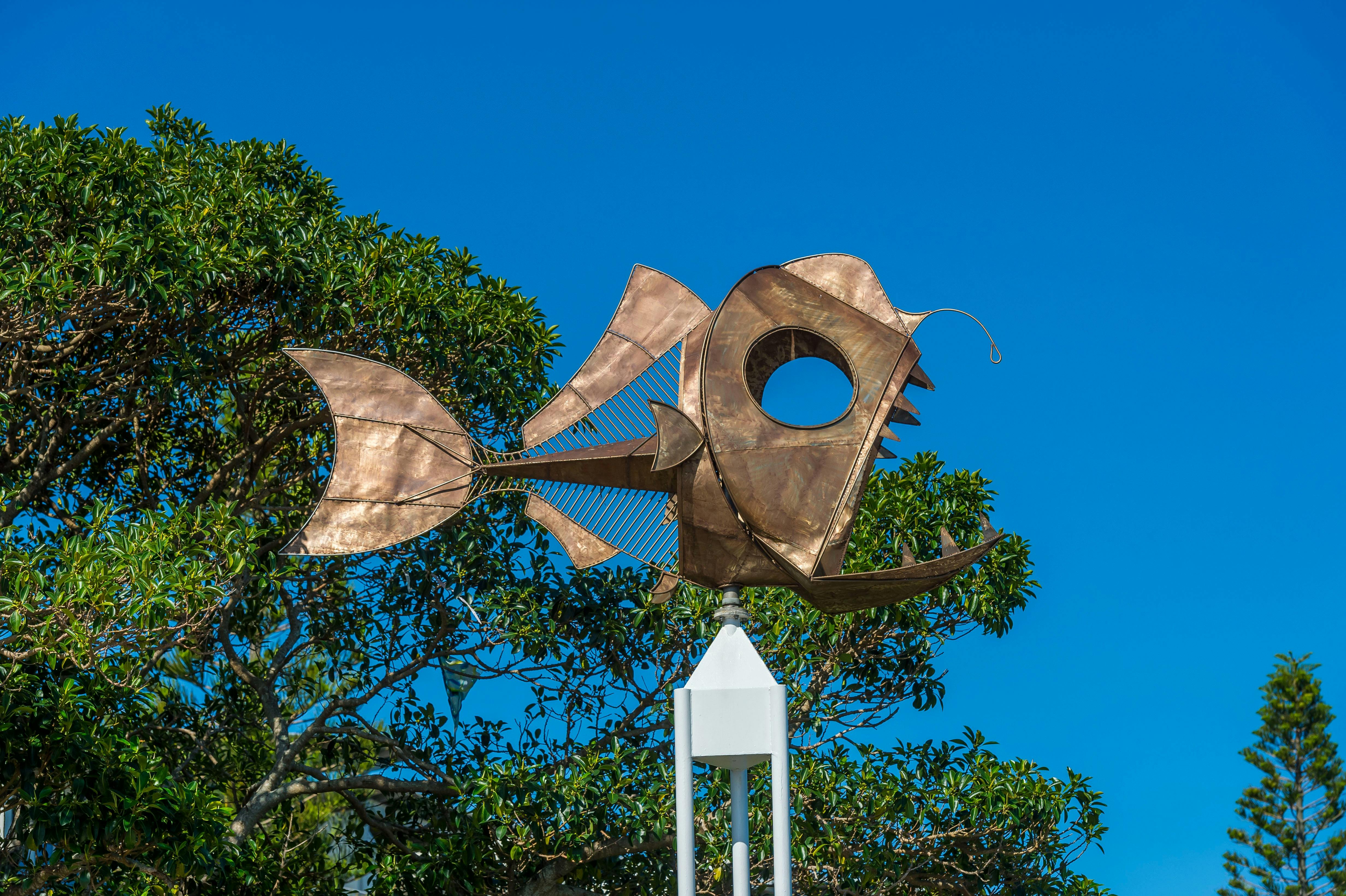 fish sculpture
