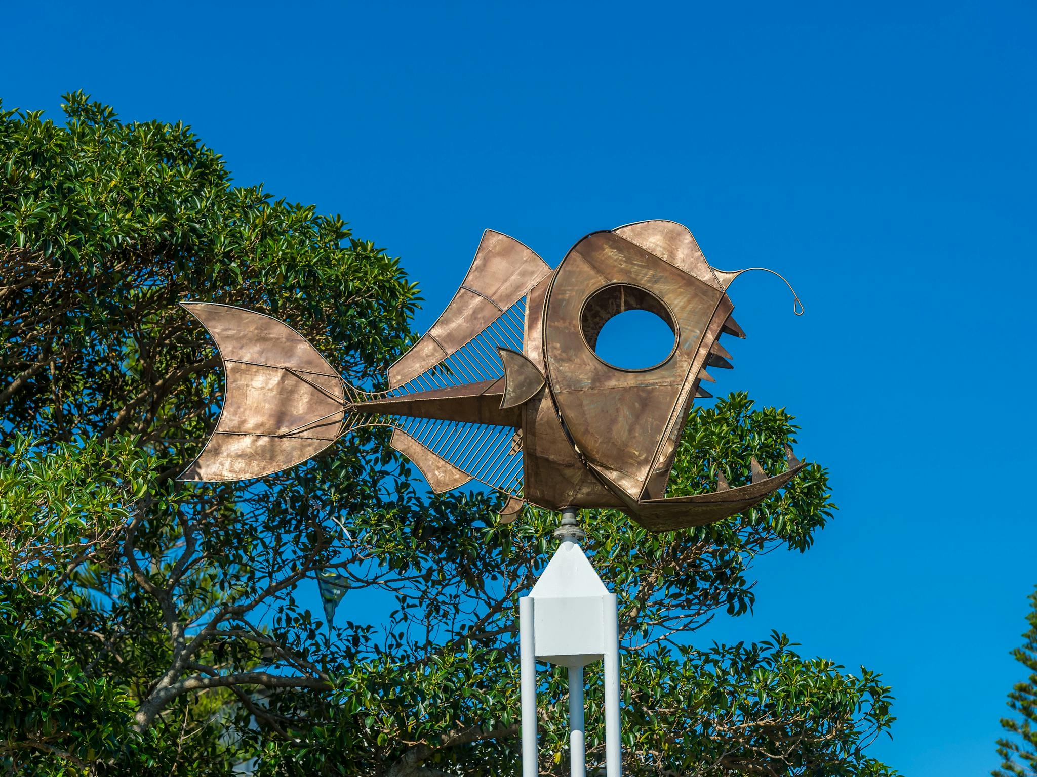 fish sculpture